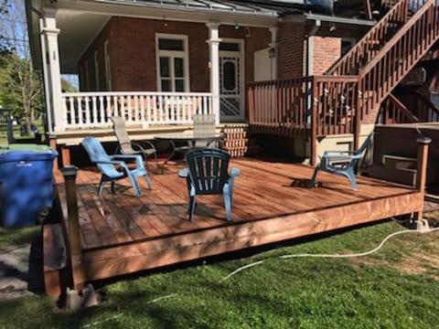 outdoor BBQ area