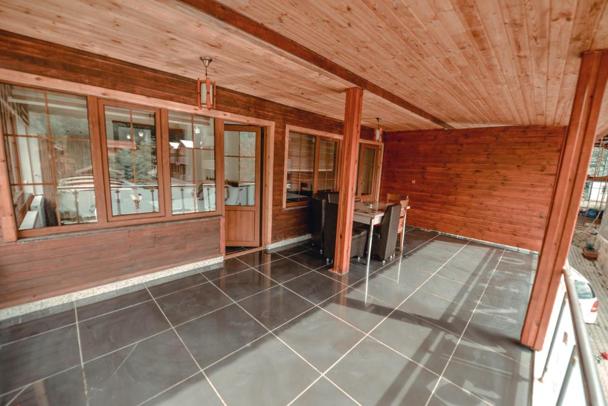 outdoor BBQ area