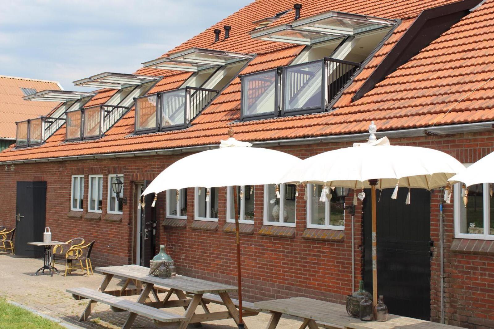 outdoor BBQ area