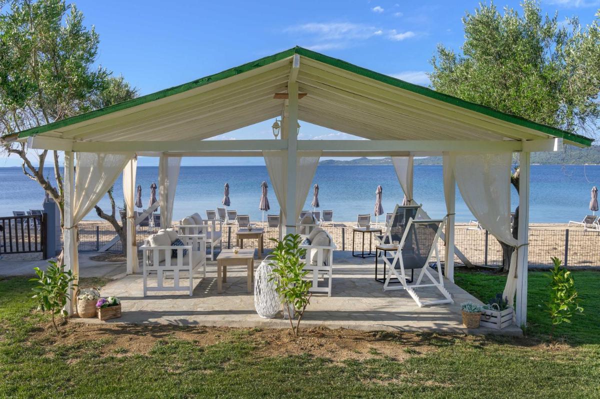 outdoor BBQ area