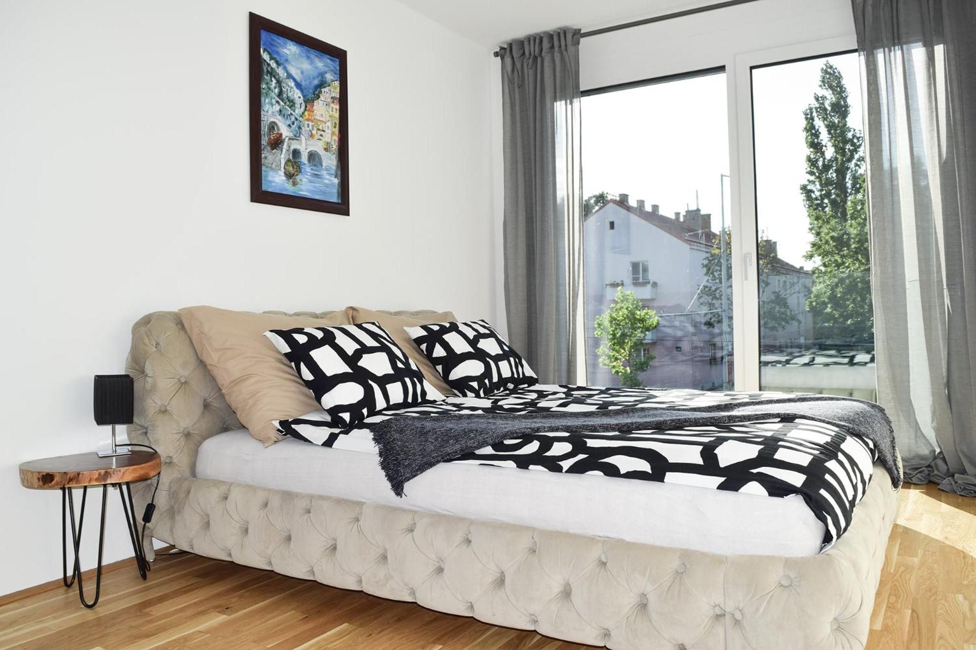 Cosy new Apartment 3min to VIC/Uno-City and Danube