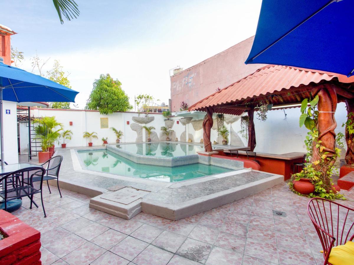 outdoor BBQ area