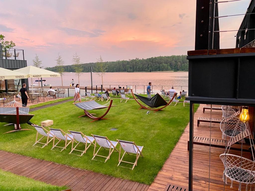 outdoor BBQ area