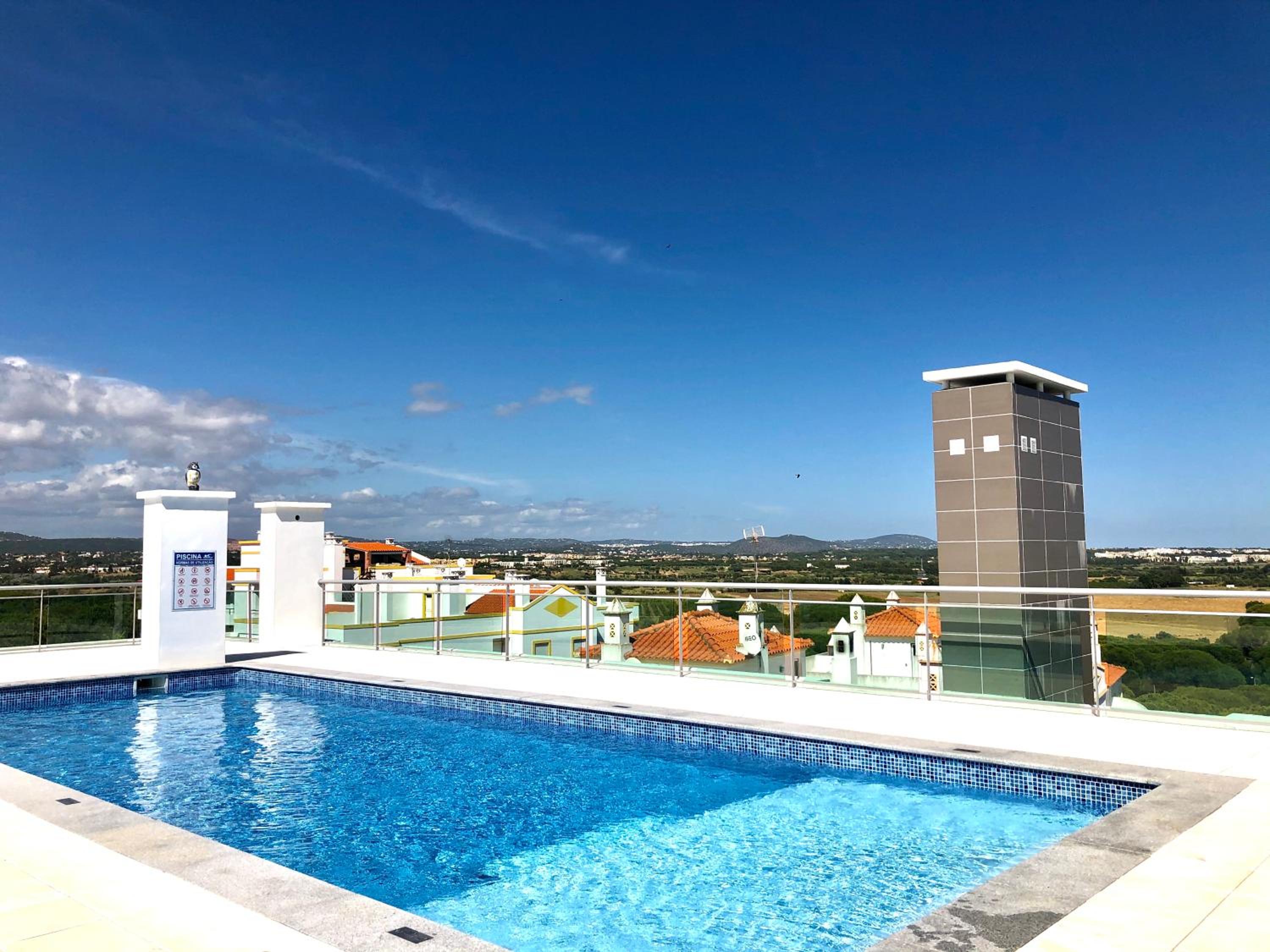 Falesia beach l roof top pool view 2