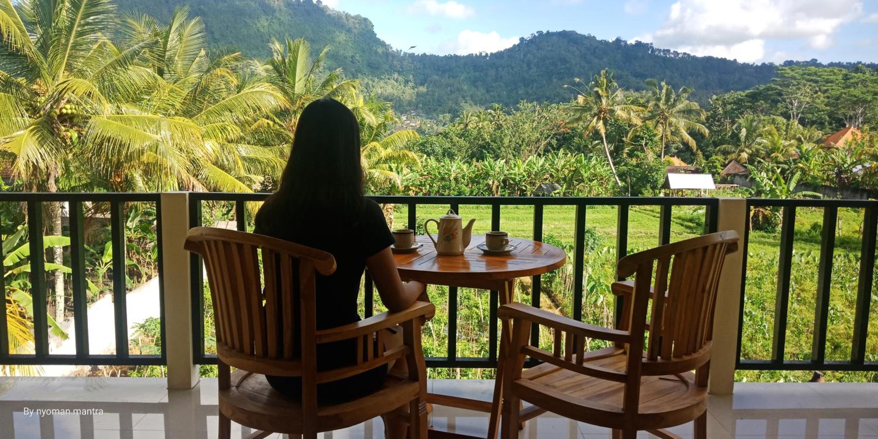 Mantra Guesthouse Sidemen view 2