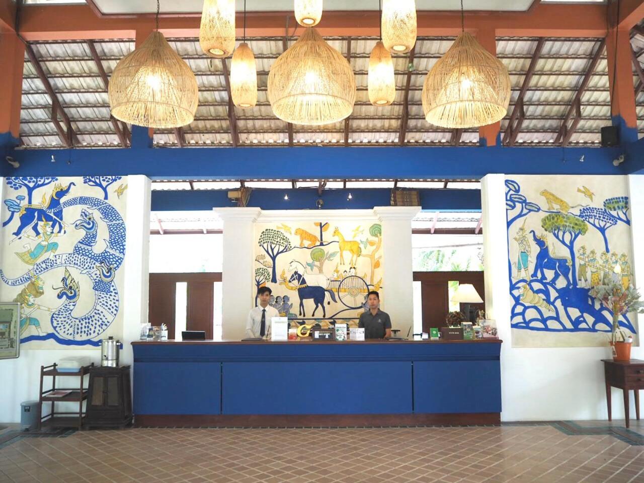 hotel reception