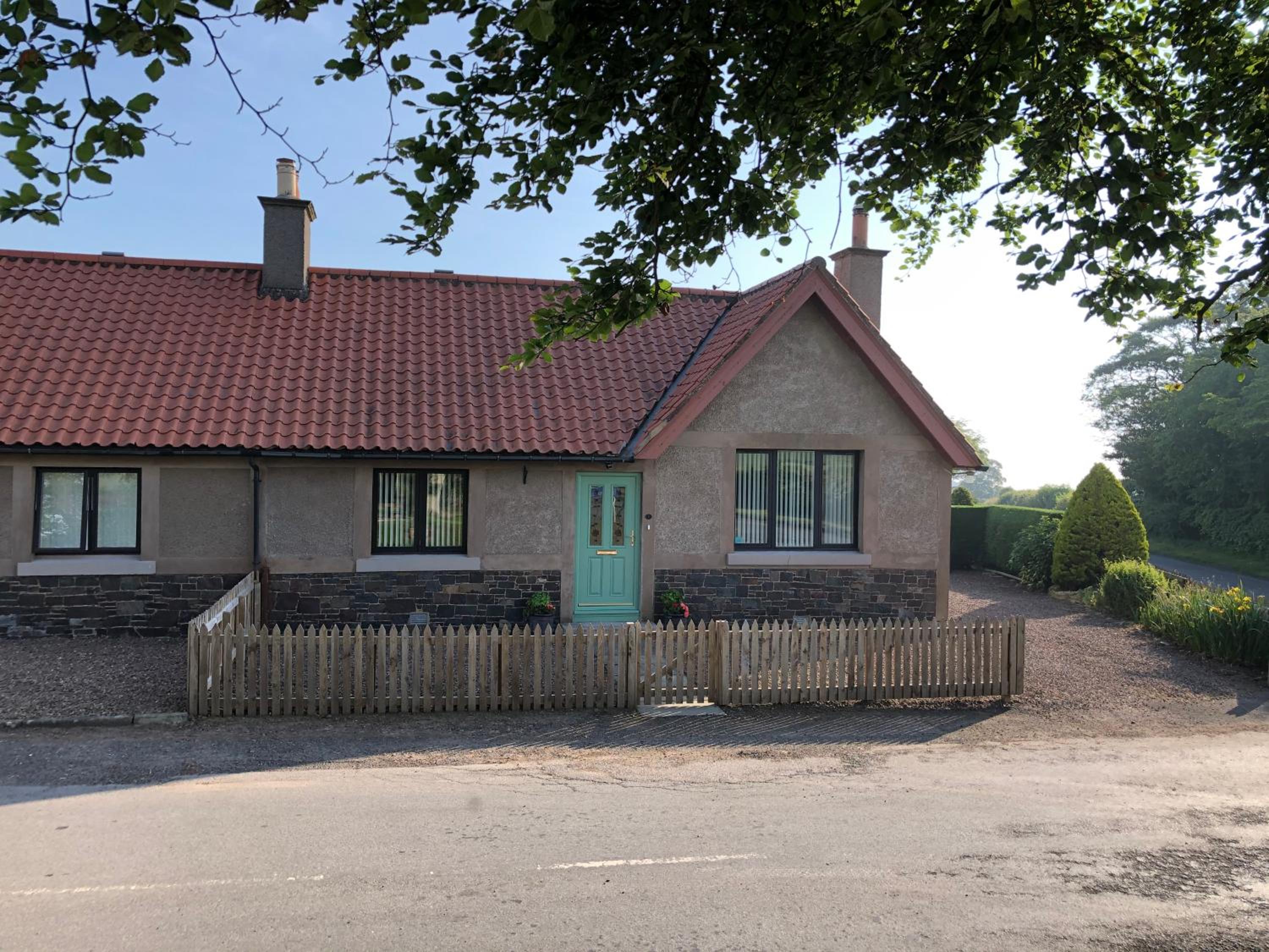 Templehall Cottage view 2