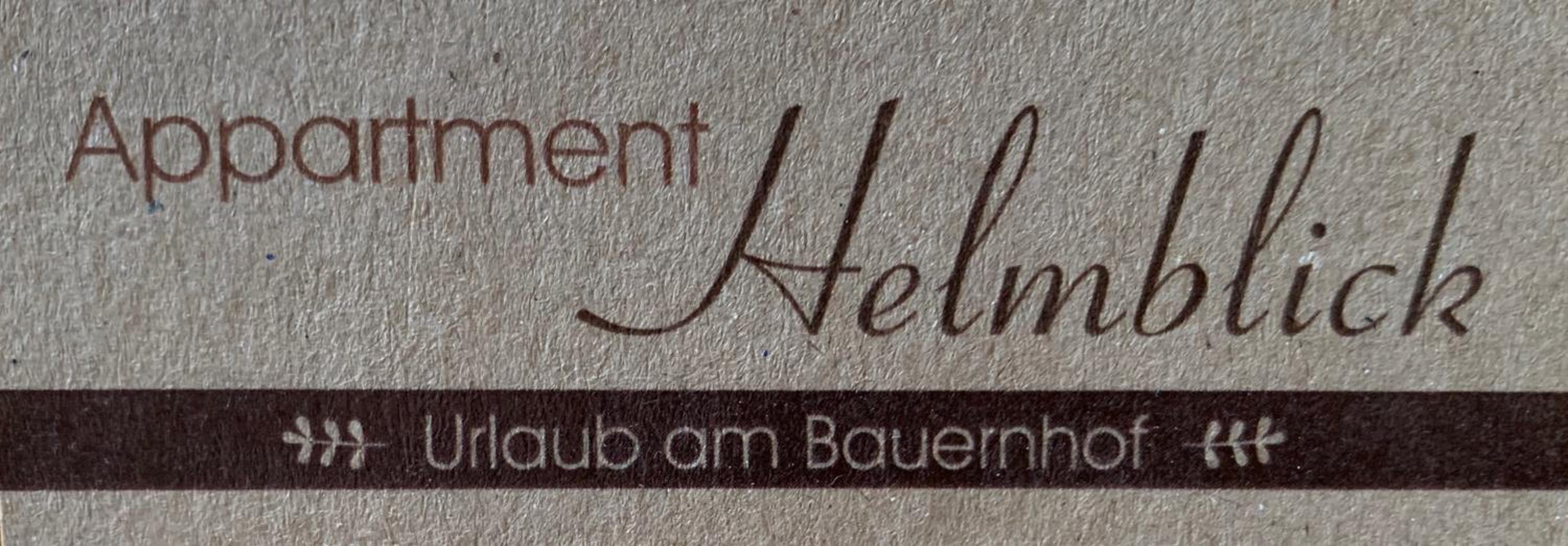 Appartment Helmblick view 3