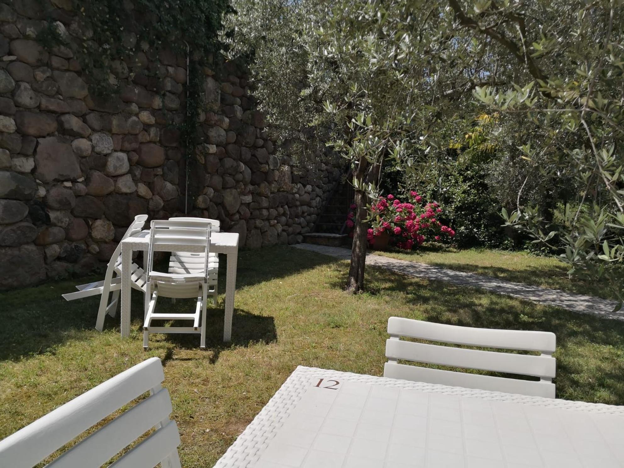 outdoor BBQ area