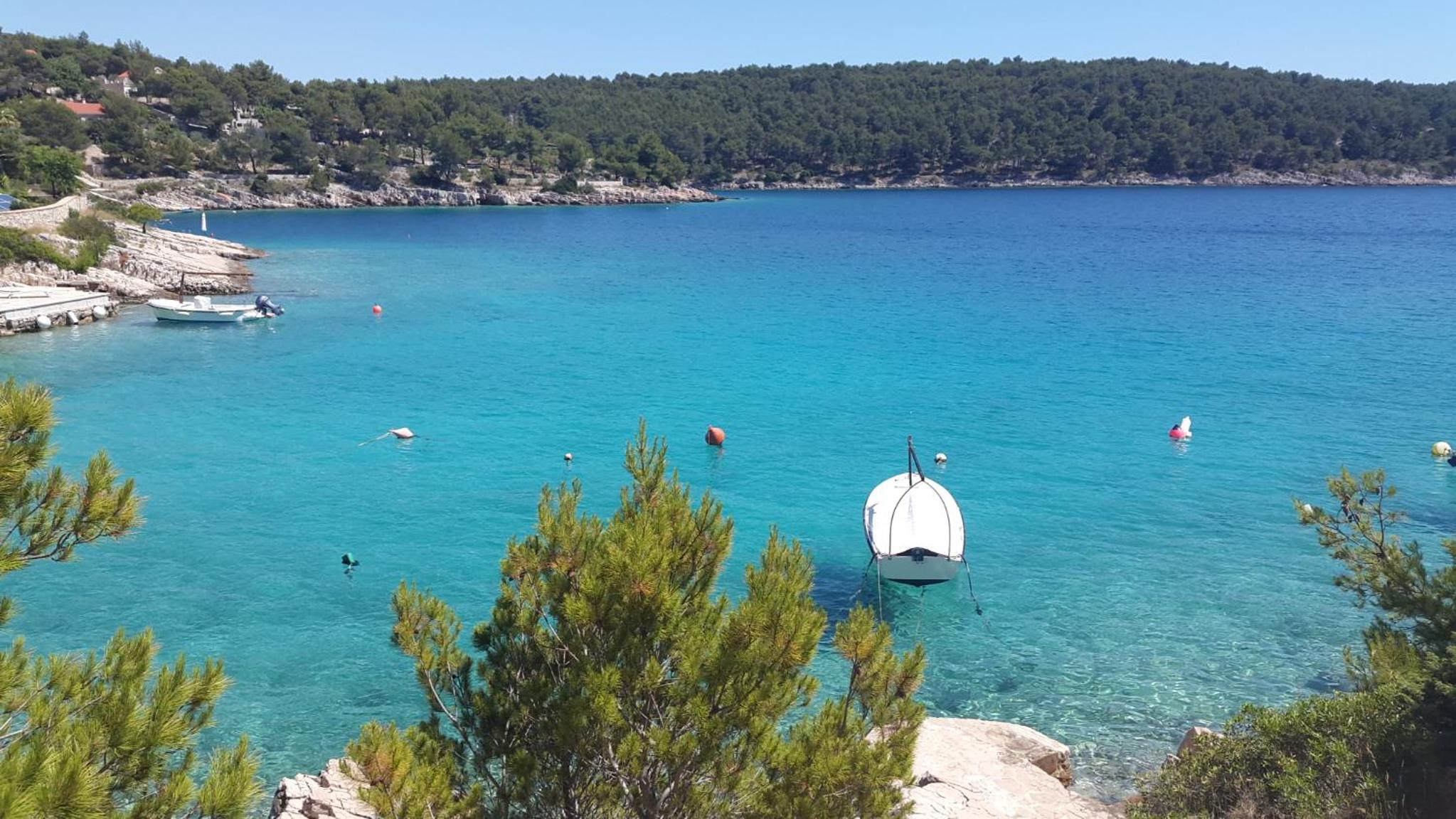 Villa Sun Garden - 4 star villa with heated swimming pool, quiet bay, BBQ, 50m from the sea view 3