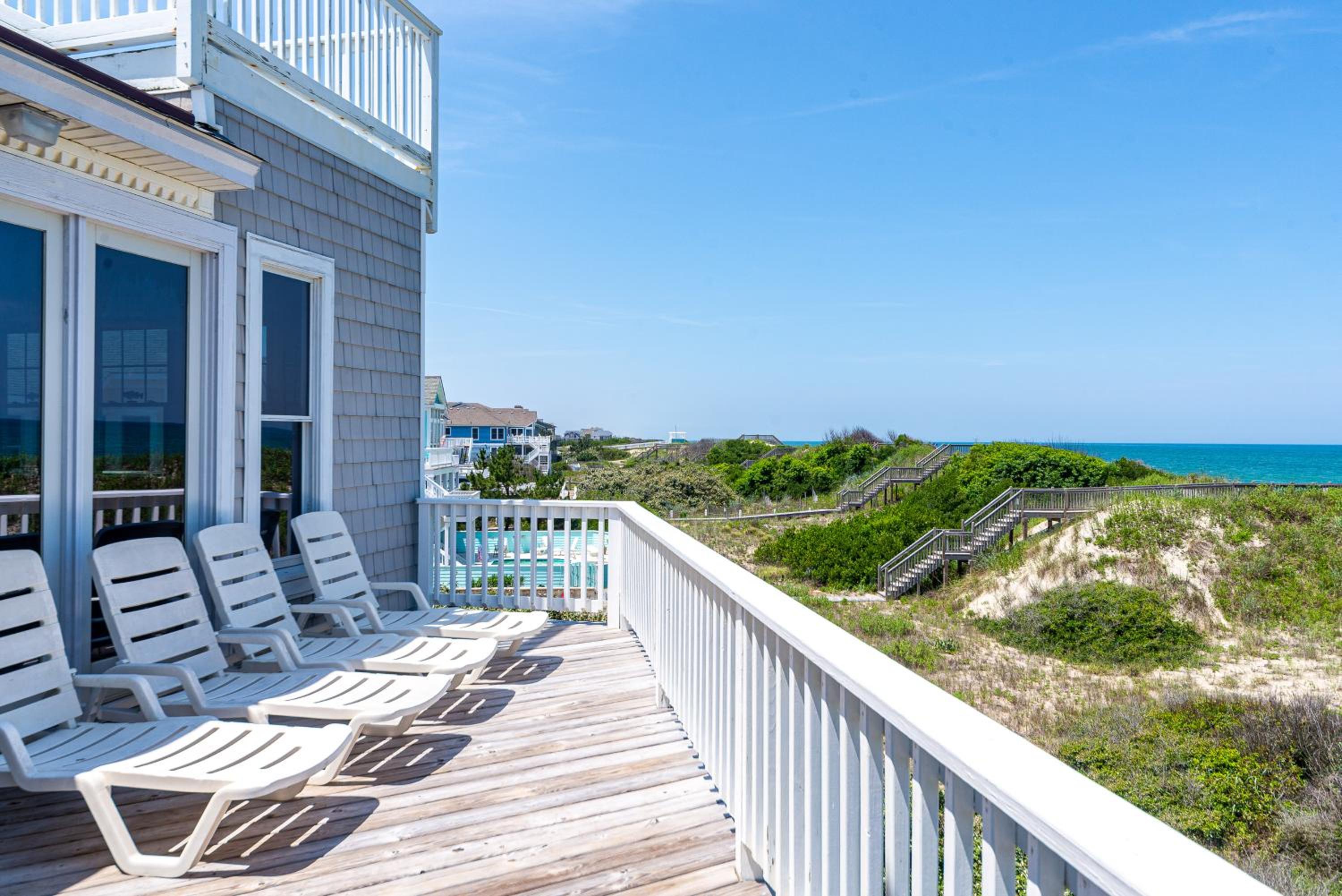 Sandscape - Corolla, Crown Point, Oceanfront, Steps to Beach, Hot Tub, Pool Table, Community Pool