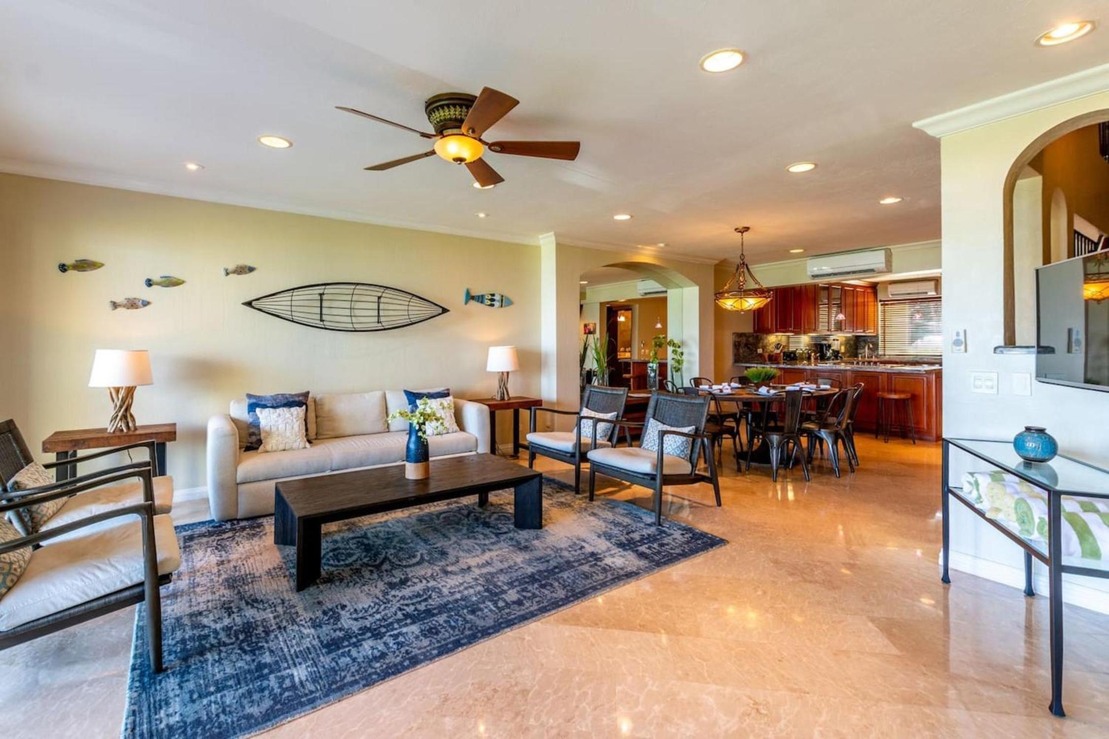 Modern Oceanfront Condo with a Chic Coastal Design, Resort-Style Amenities, and Direct Beach Access