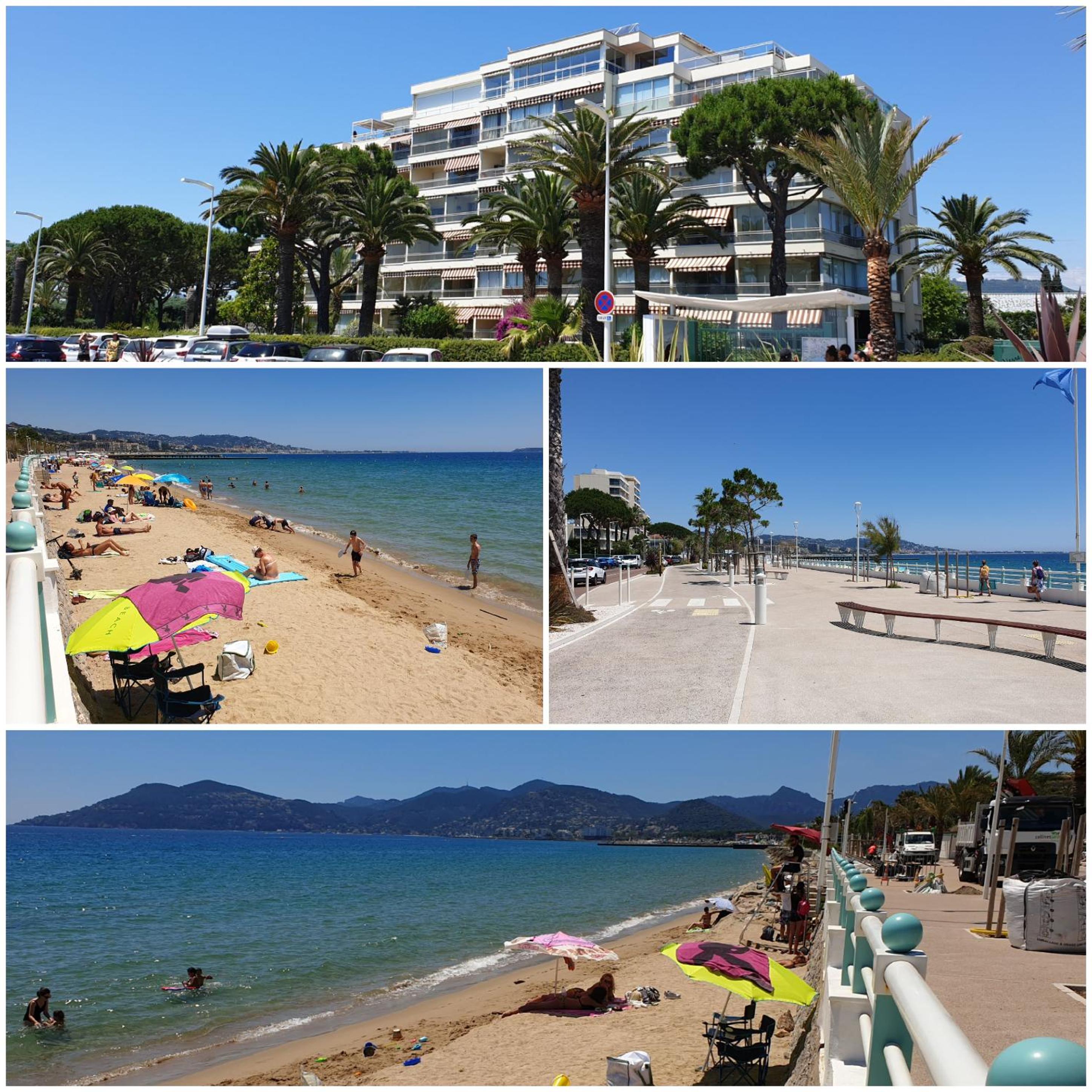 Garden and beach sea view apartment Cannes photo 1