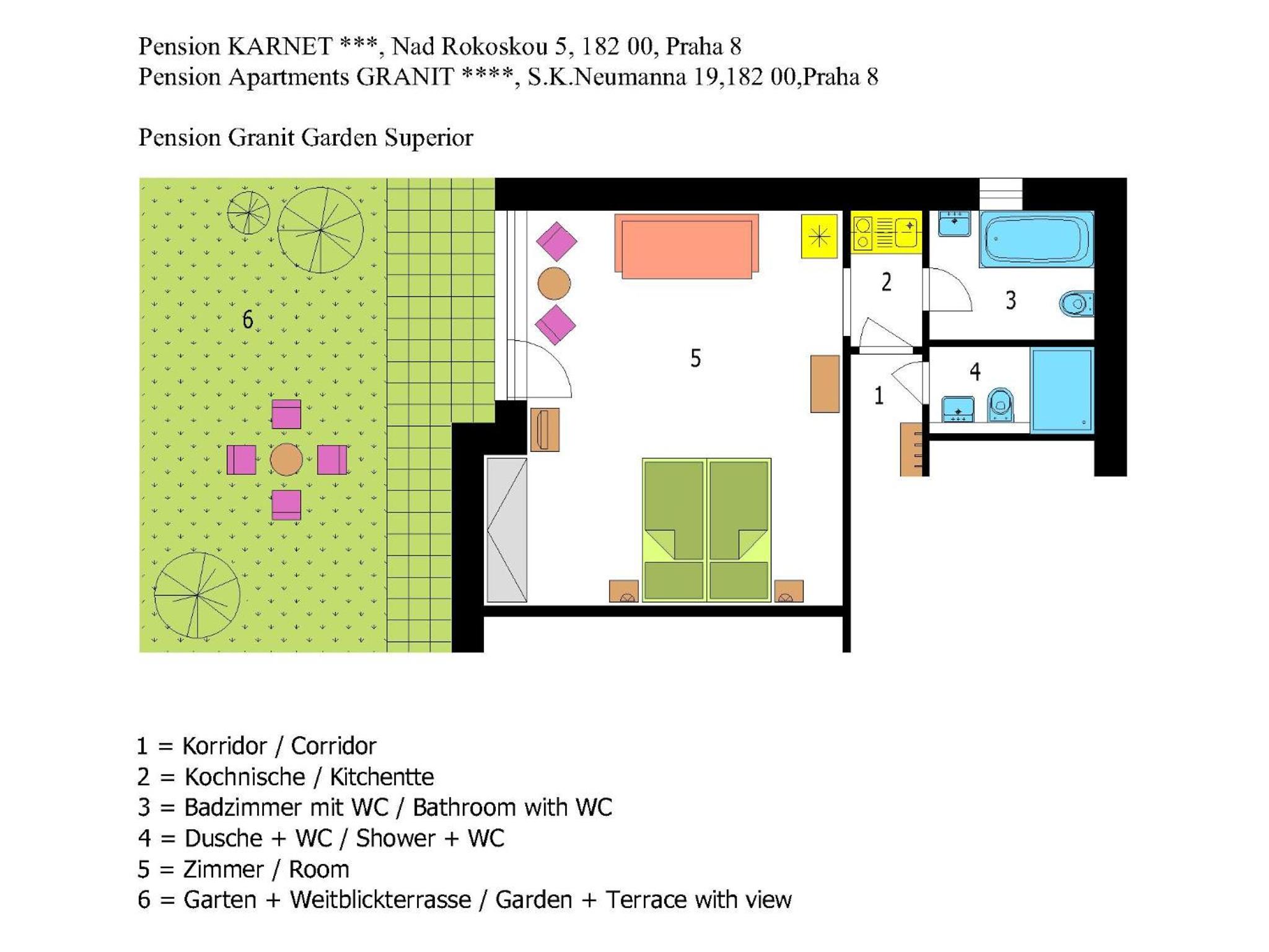 Pension Apartment Granit