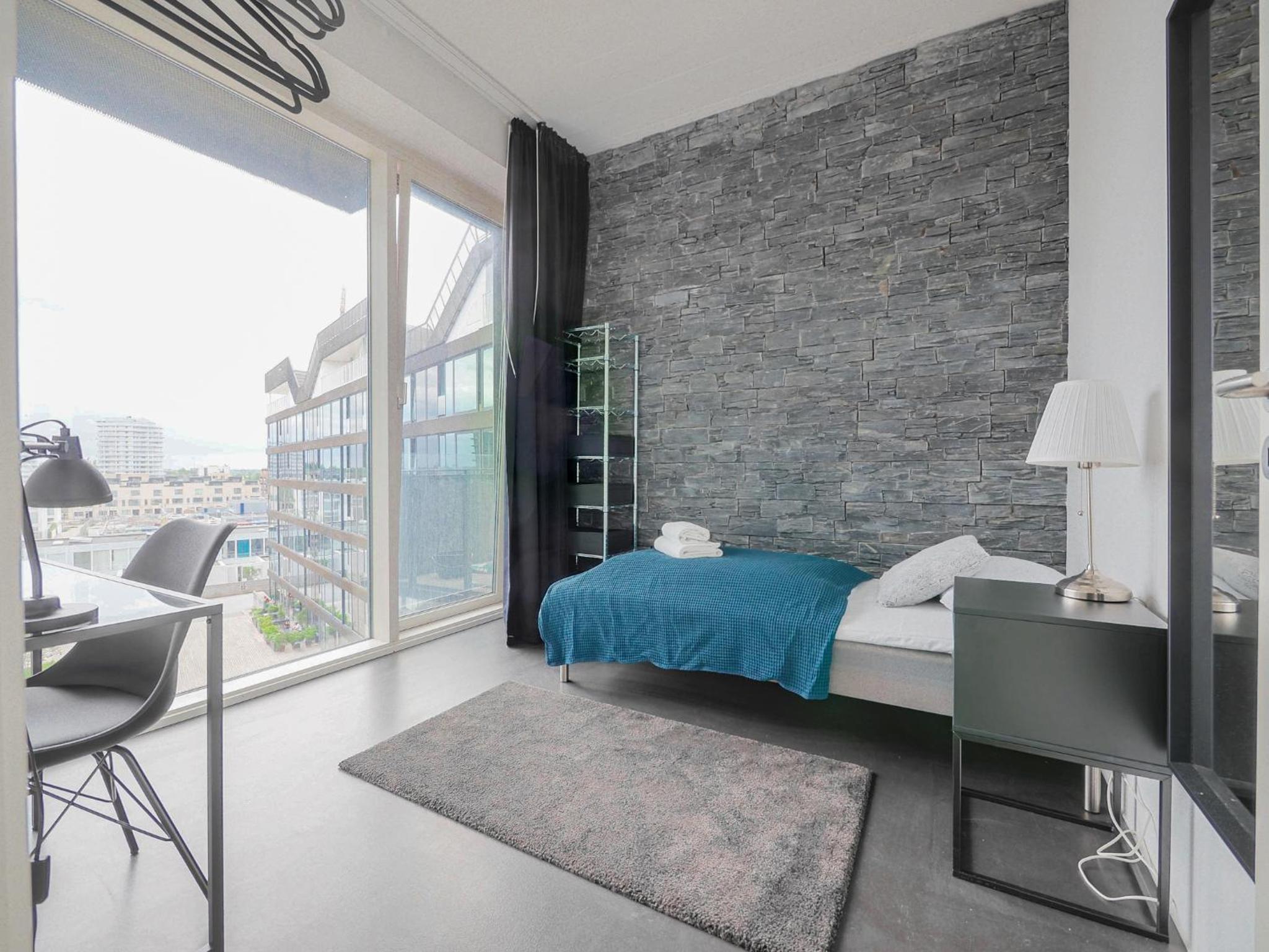 High-end apartment with rooftop terrace and gym