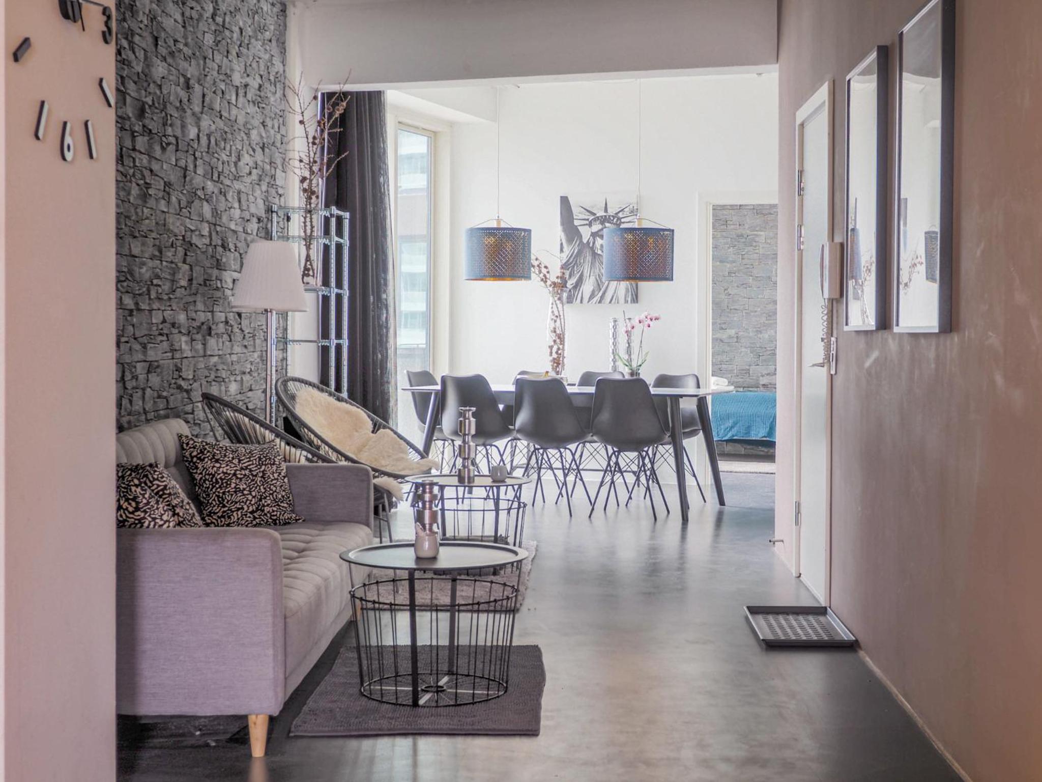 High-end apartment with rooftop terrace and gym