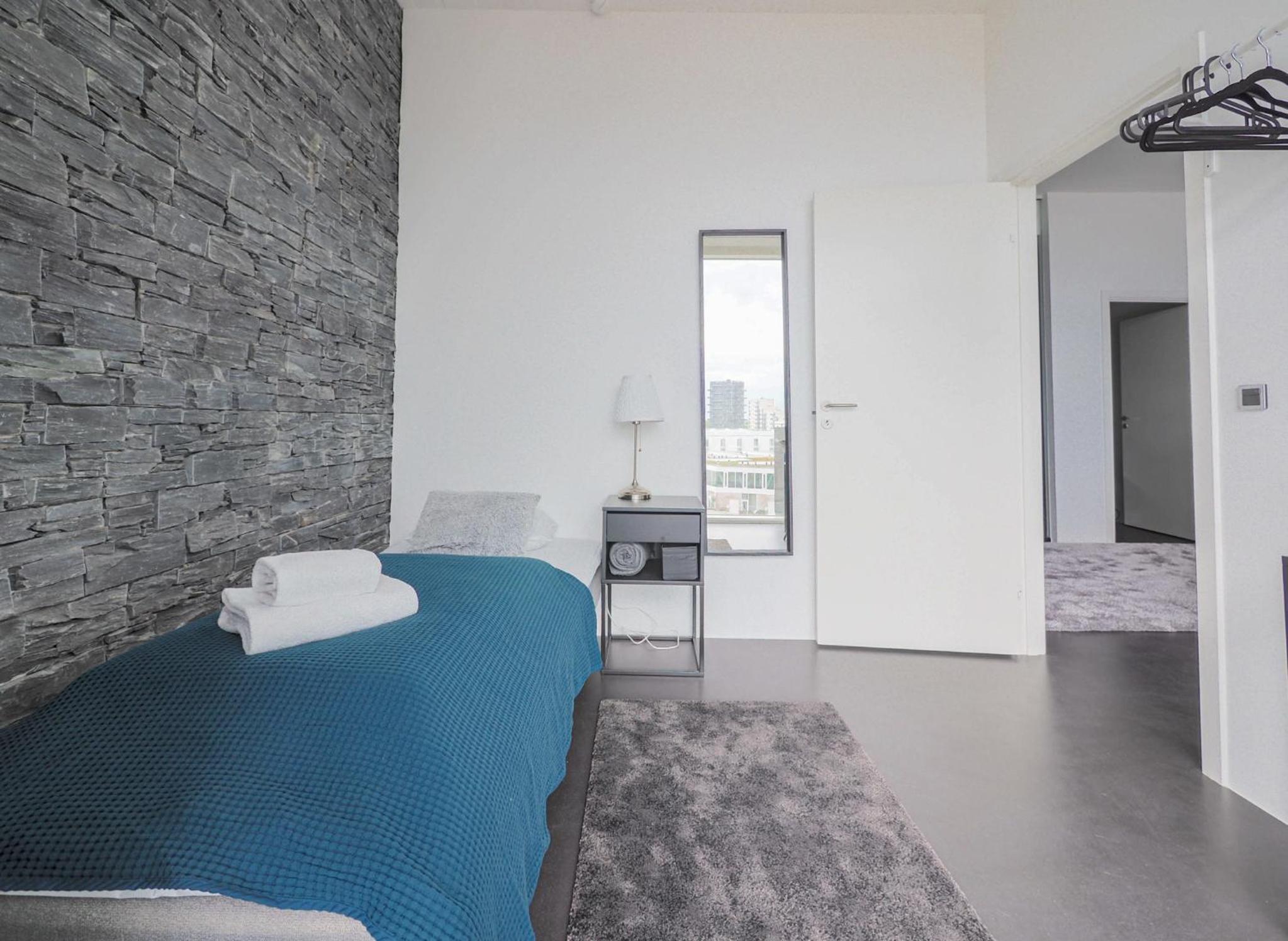 High-end apartment with rooftop terrace and gym
