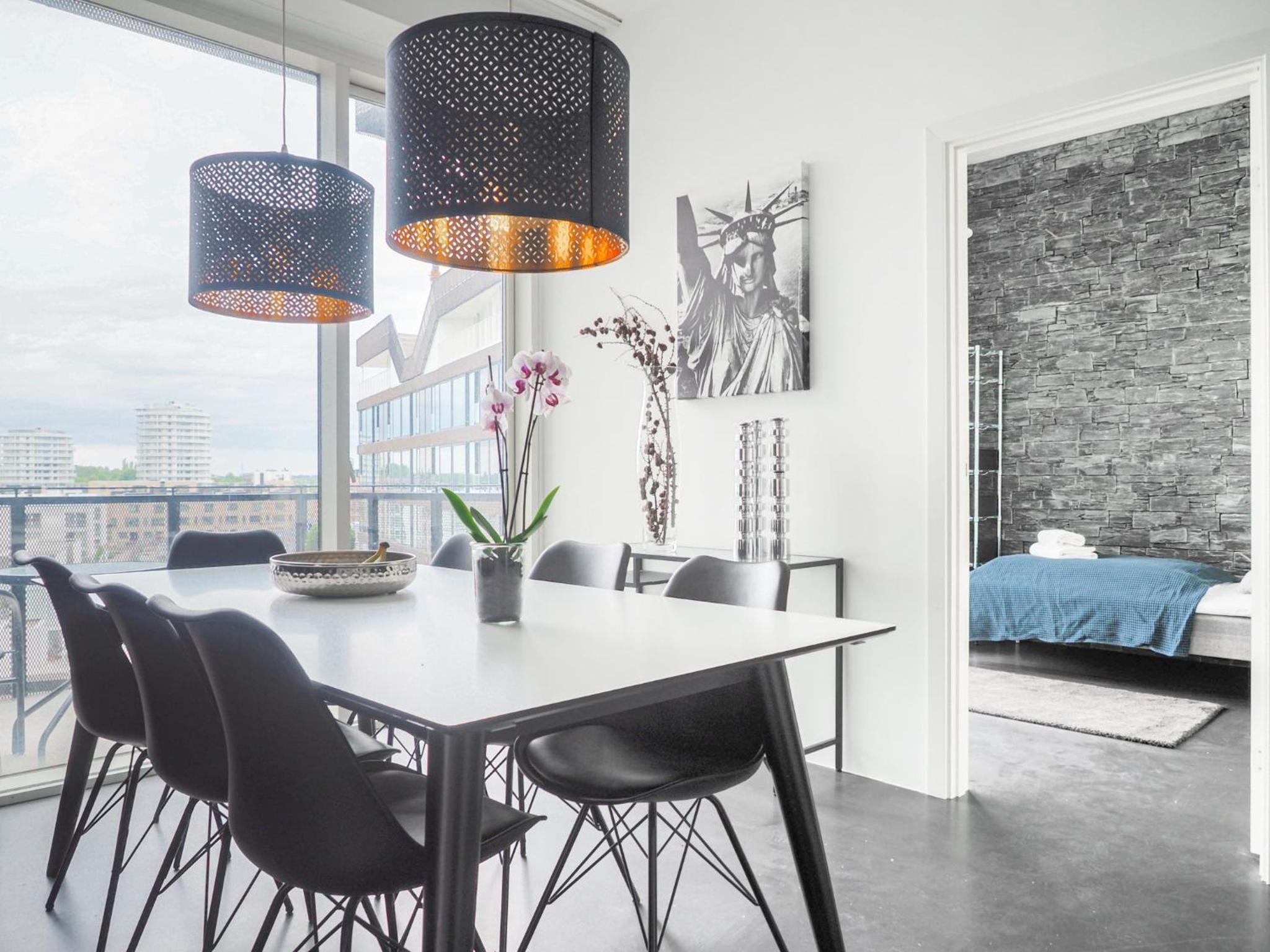 High-end apartment with rooftop terrace and gym