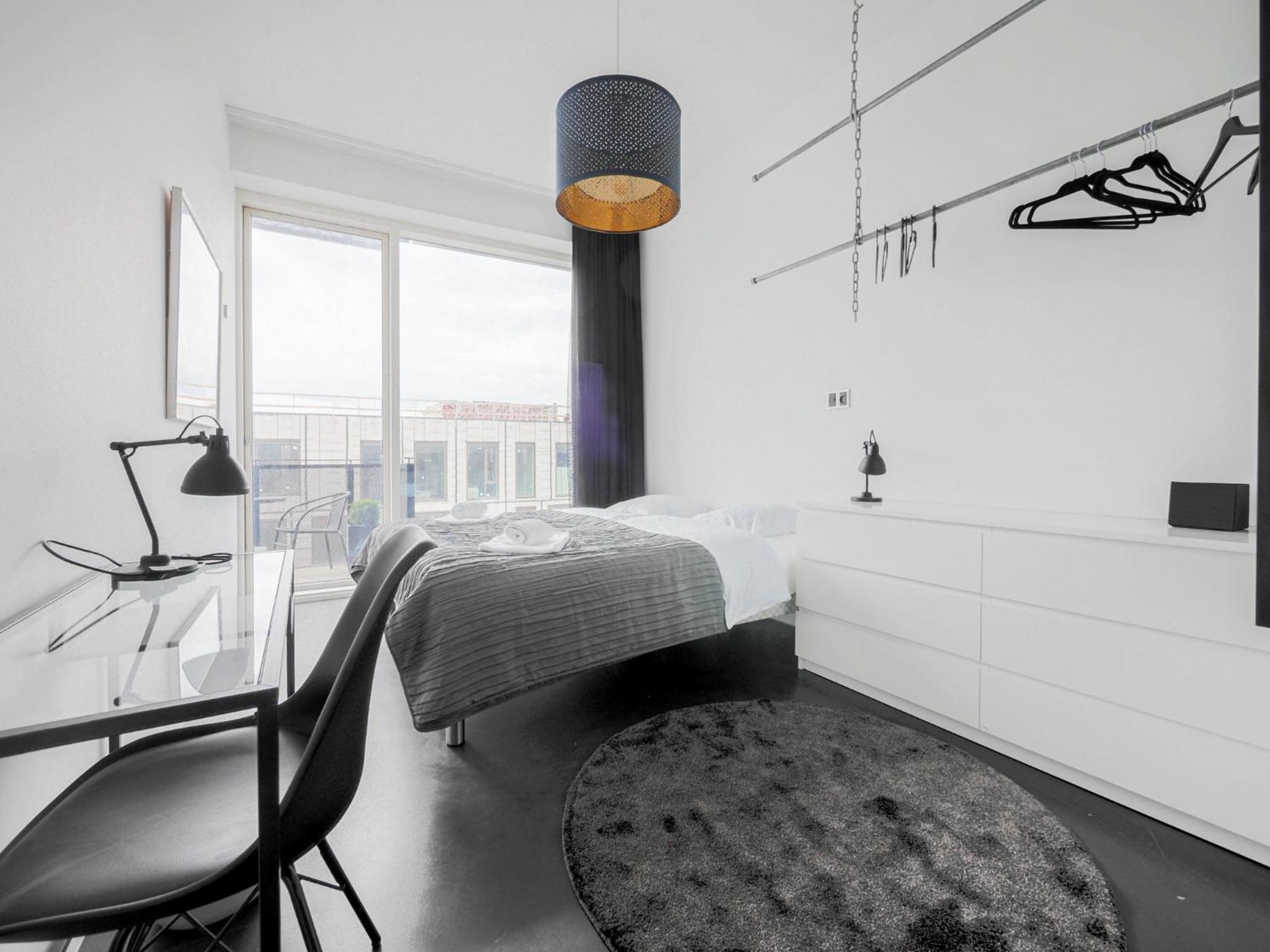 High-end apartment with rooftop terrace and gym