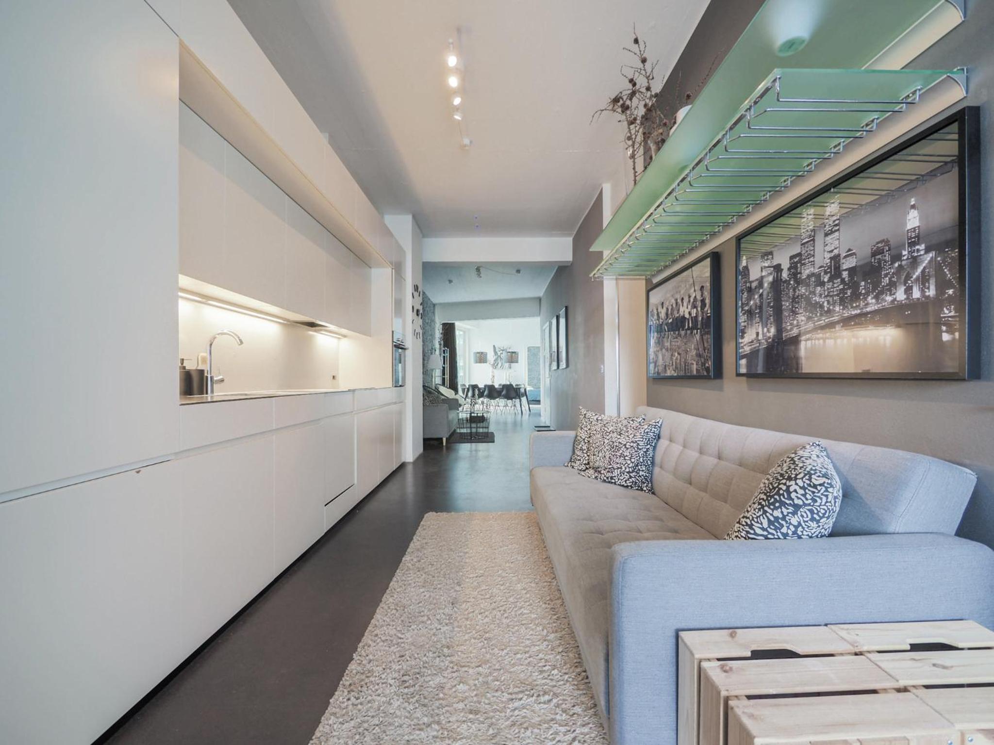 High-end apartment with rooftop terrace and gym