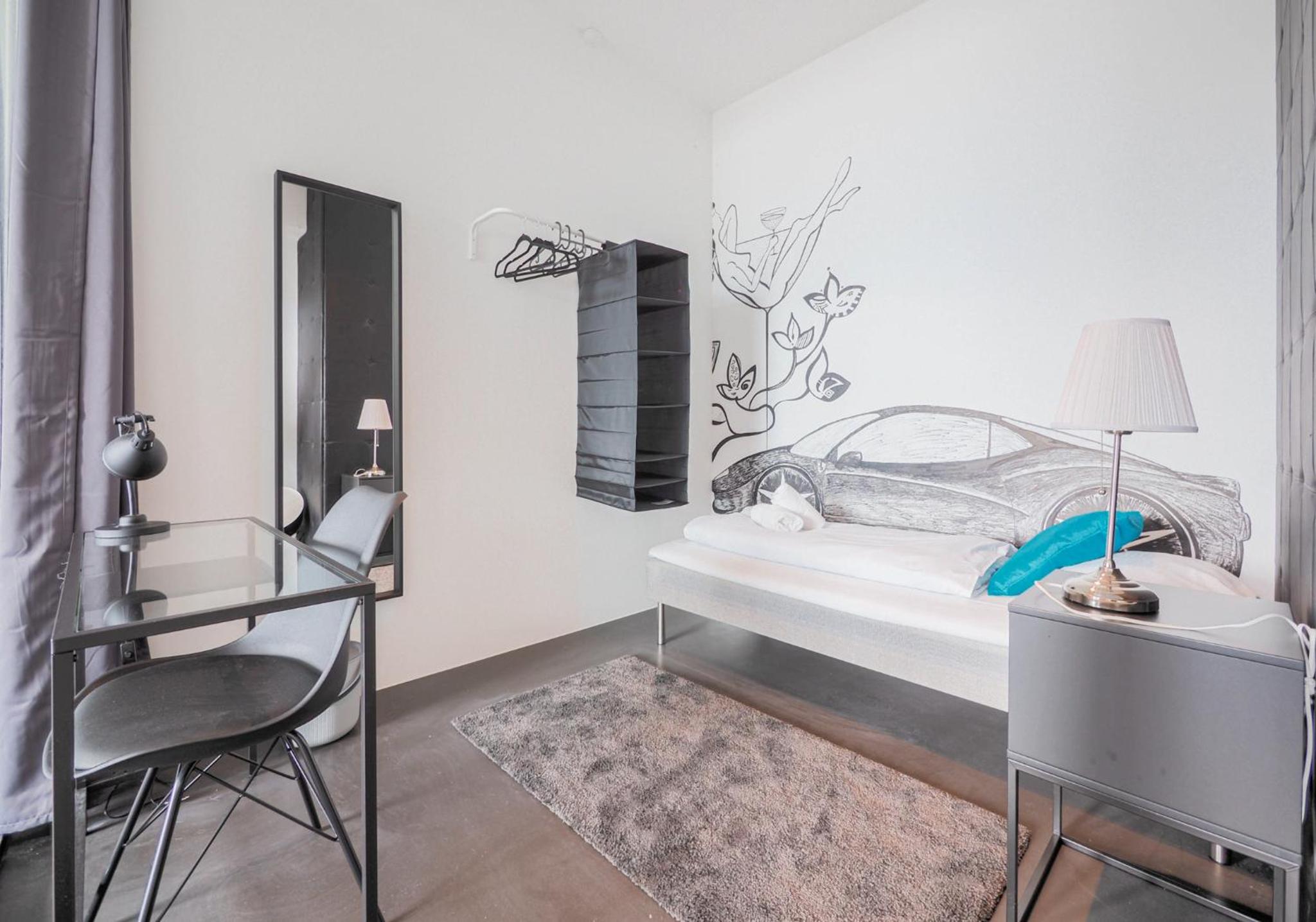 High-end apartment with rooftop terrace and gym