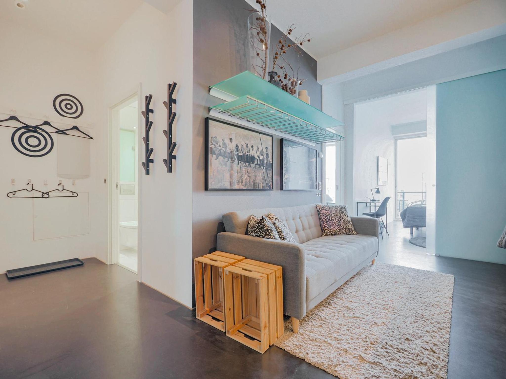 High-end apartment with rooftop terrace and gym