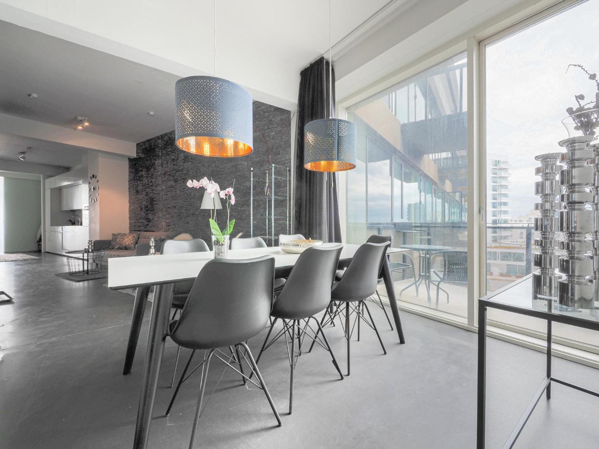 High-end apartment with rooftop terrace and gym