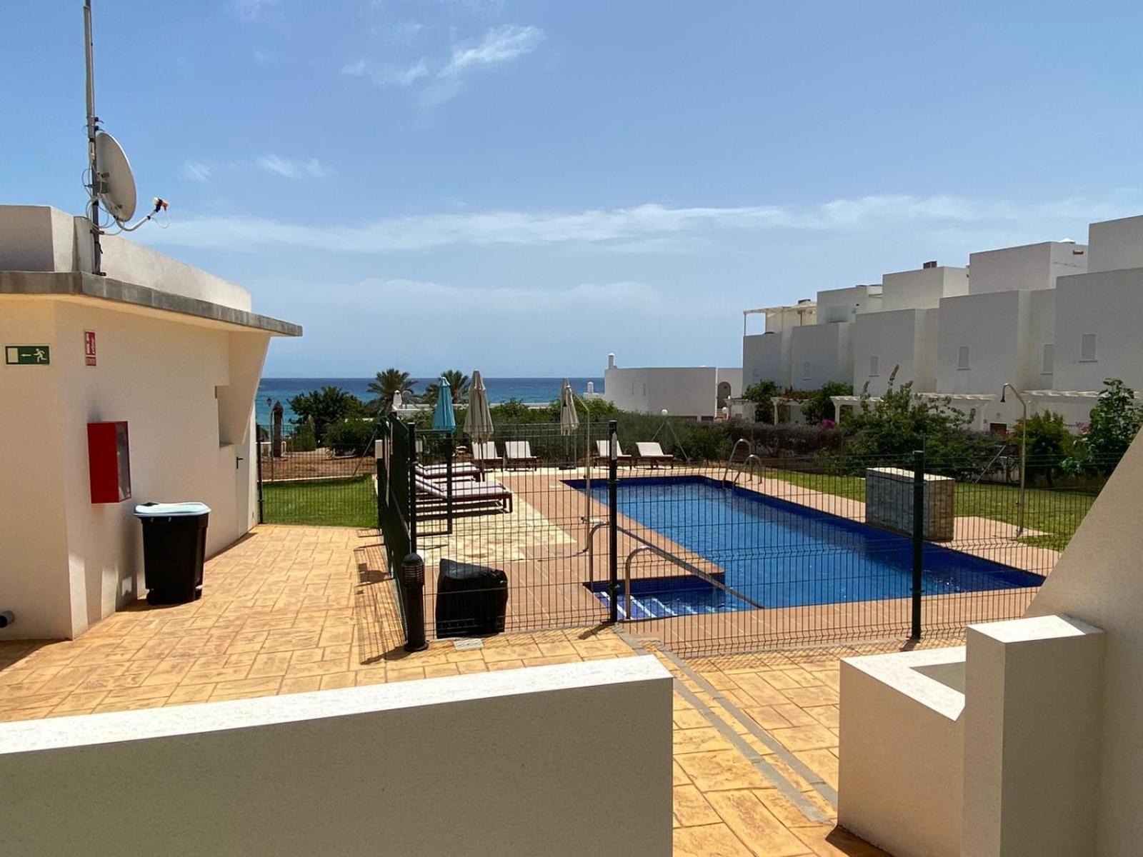 outdoor BBQ area