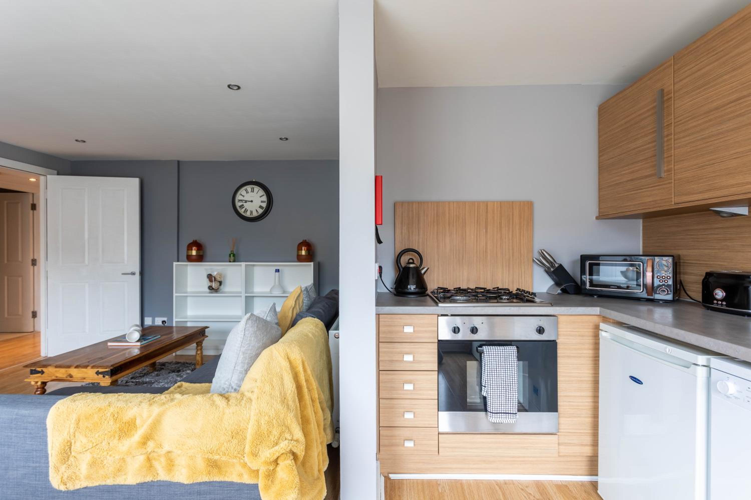 Merchant City Modern 1 Bed Executive Flat view 3