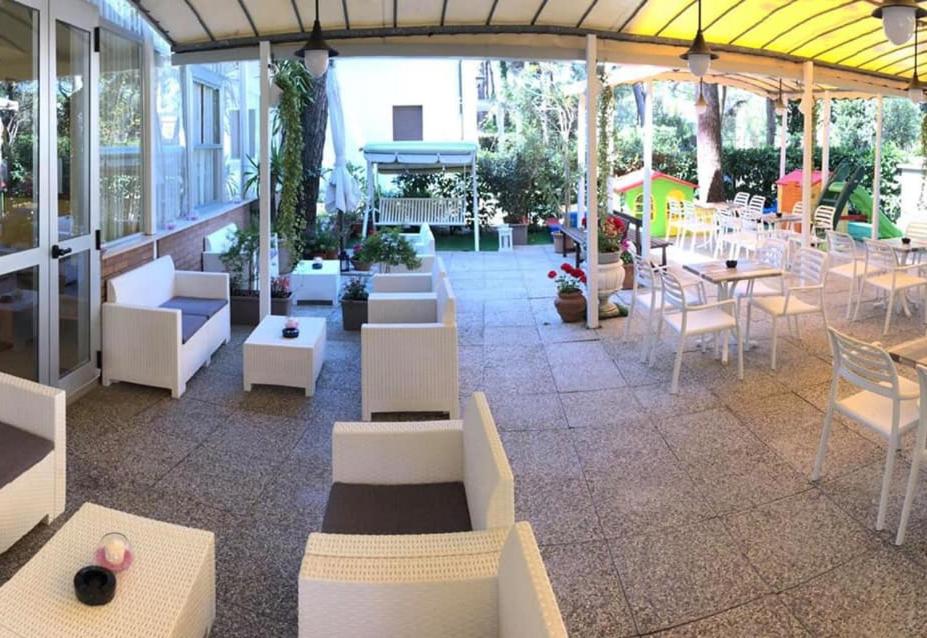 outdoor BBQ area