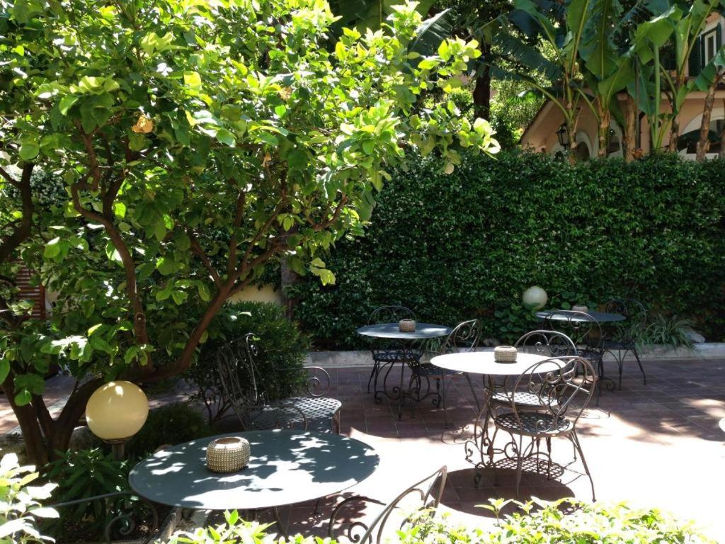 outdoor BBQ area