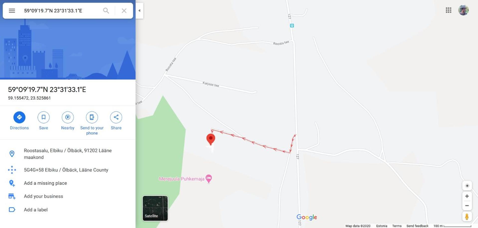 Roostasalu Holiday home