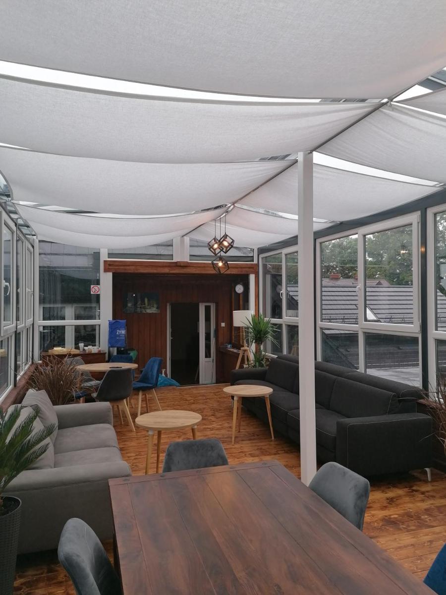outdoor BBQ area