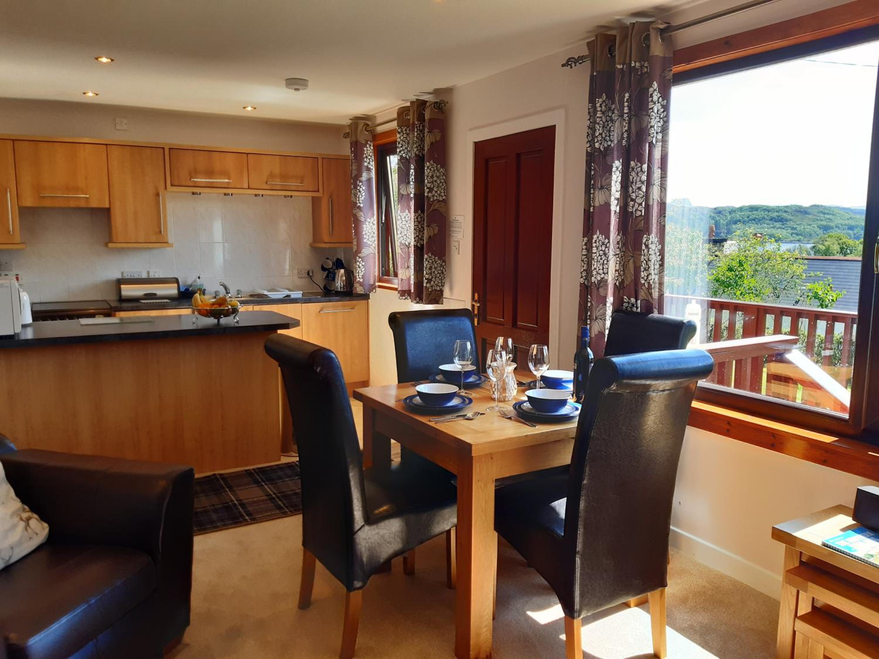 Caisteal Liath Chalets view 3