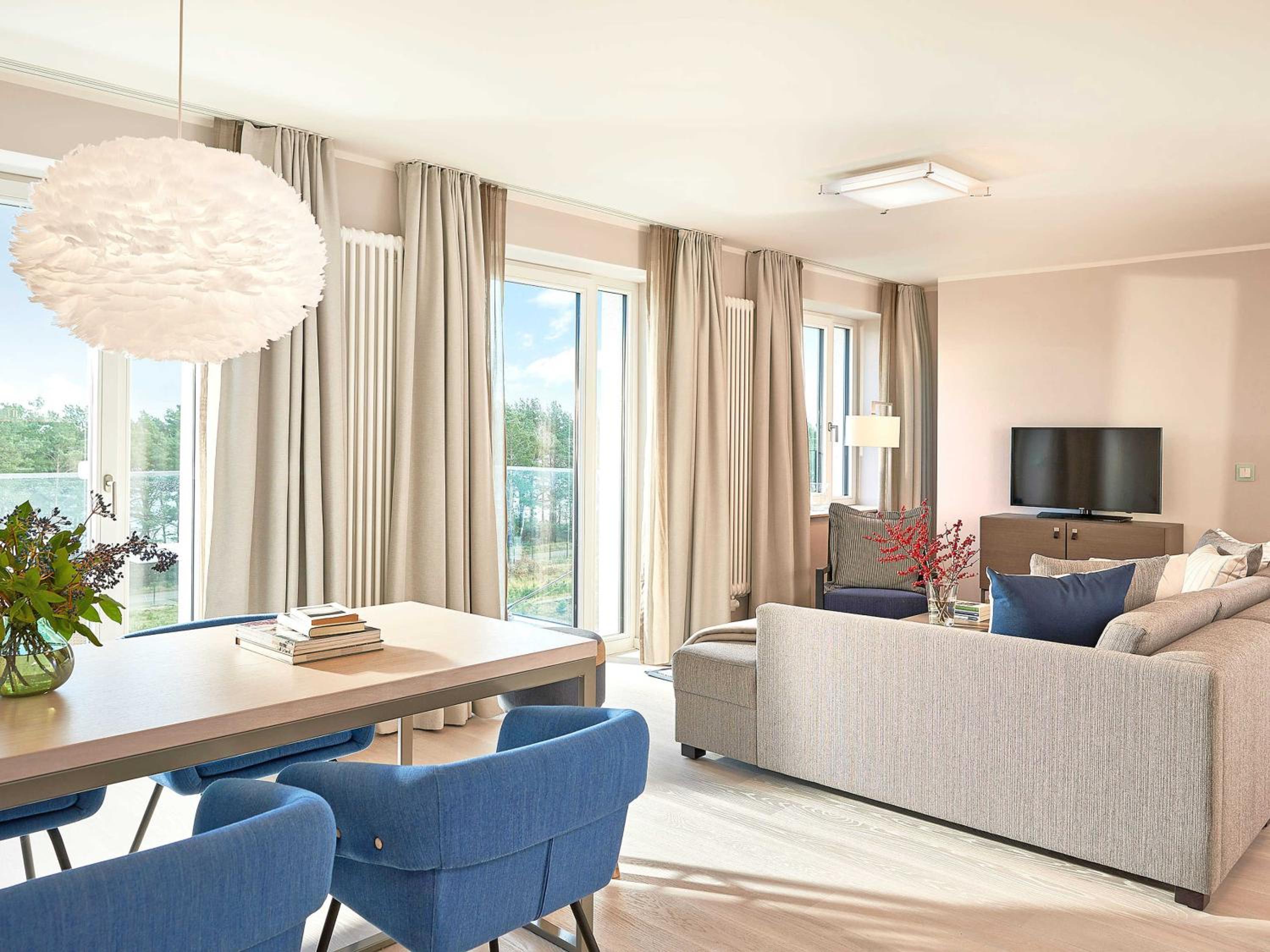 Strandresort Prora - Penthouse 504 mit Meerblick und Sauna