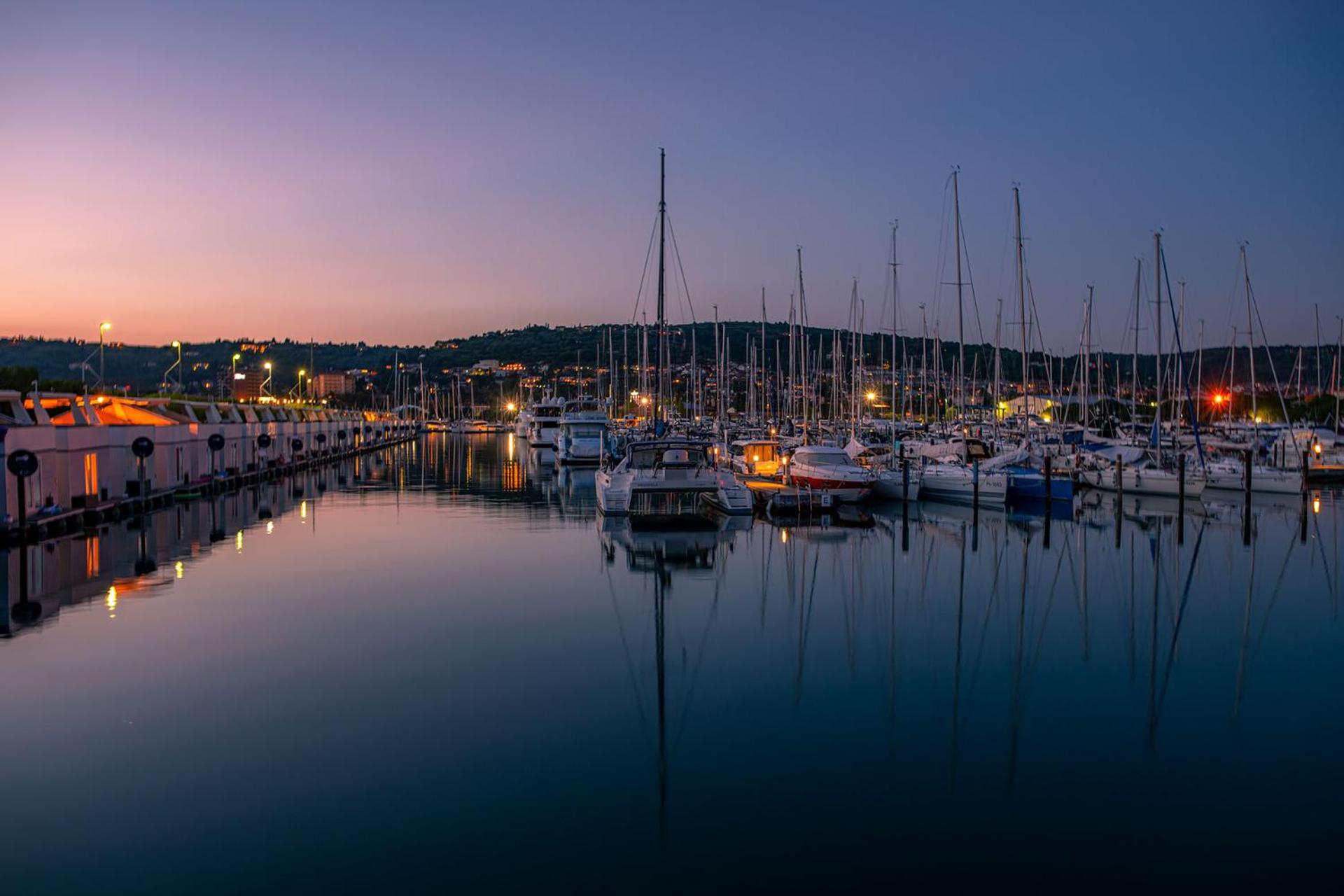 Ocean Beauty Beachfront Boat House in Portorož with Sea View and Jacuzzi