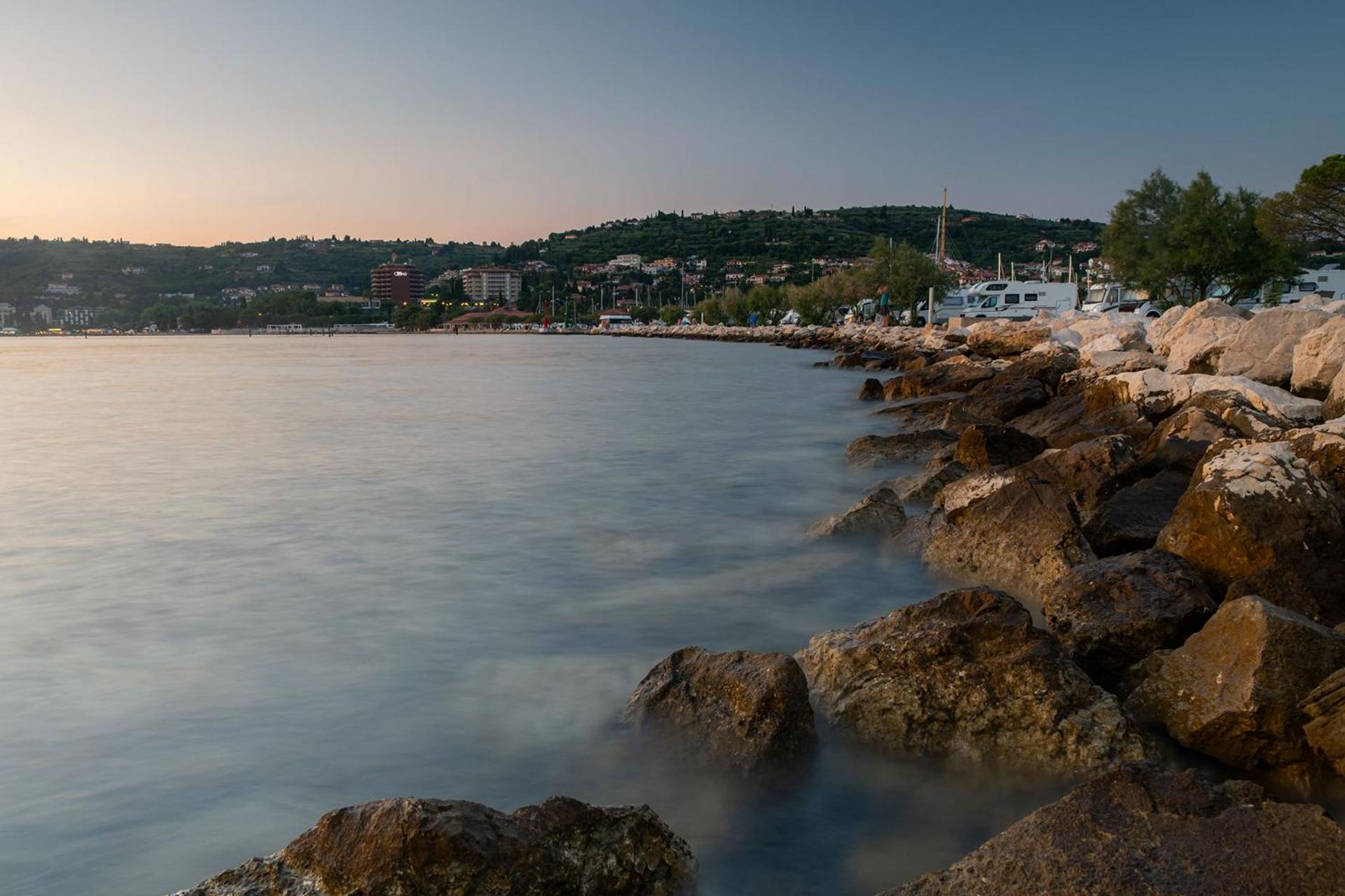 Ocean Beauty Beachfront Boat House in Portorož with Sea View and Jacuzzi