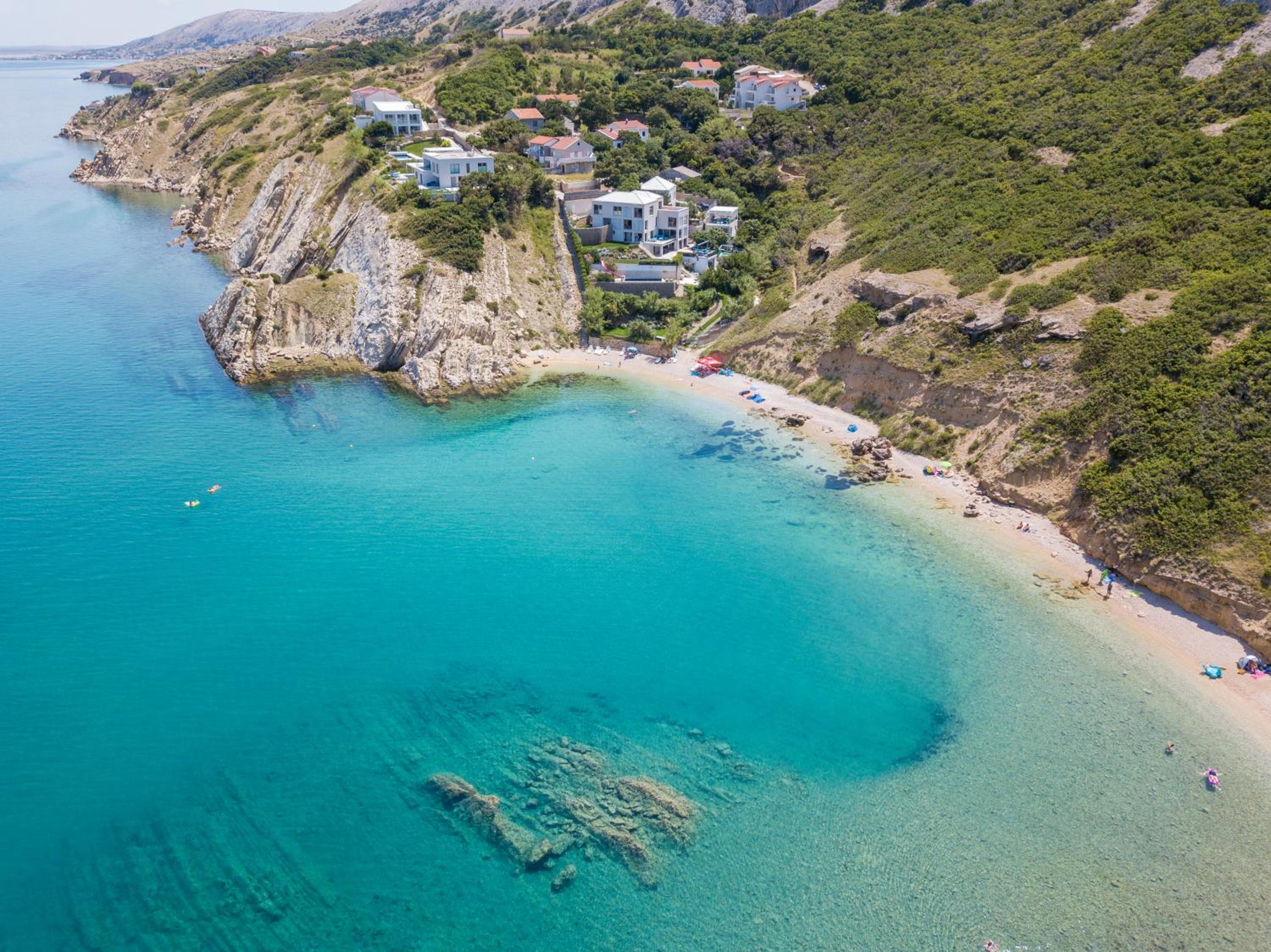 A White Cliffside Studio