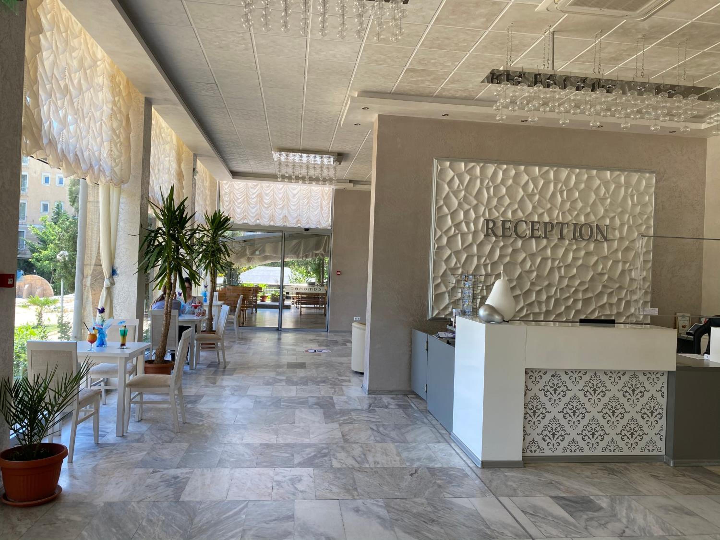 hotel reception