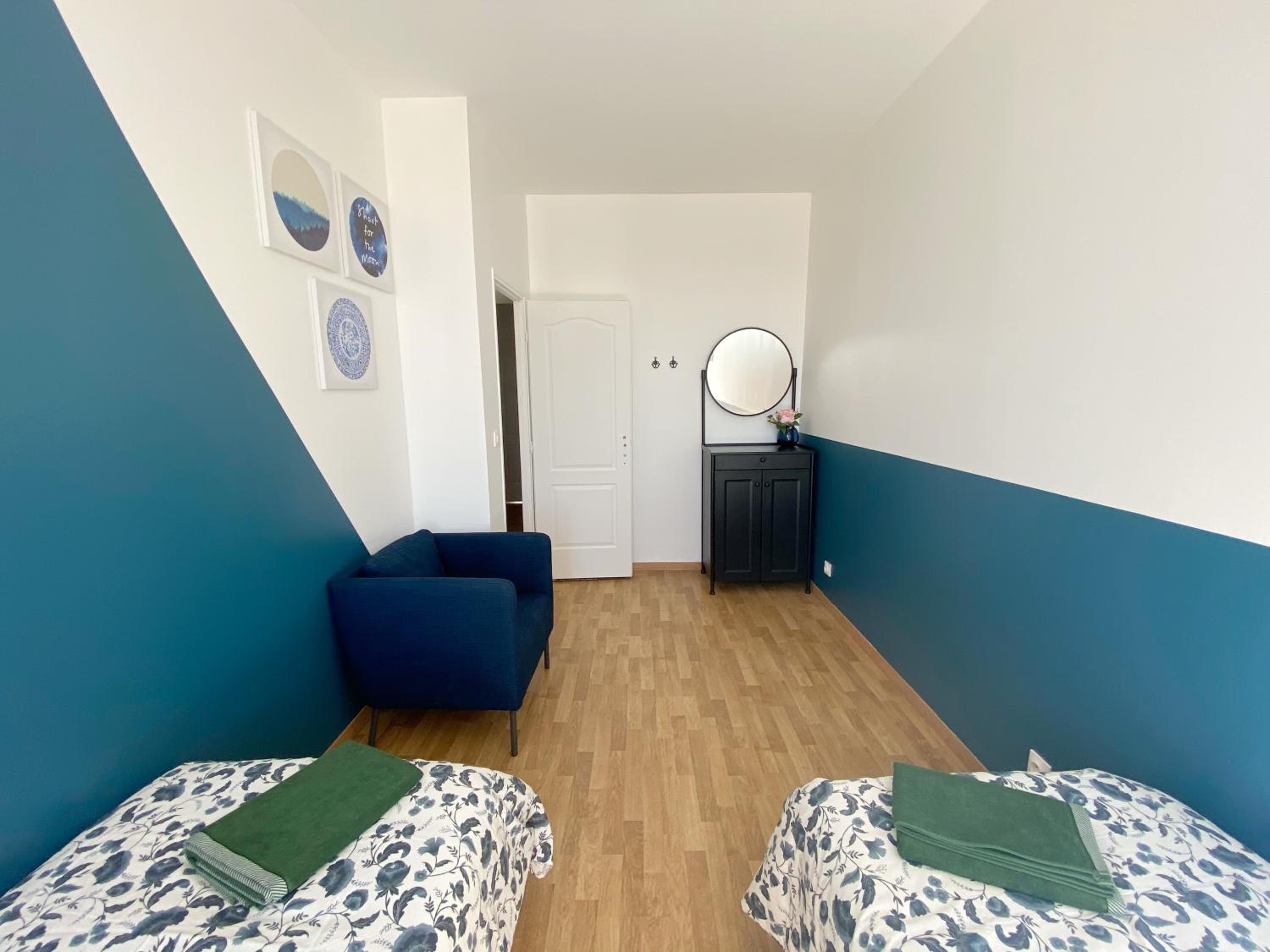 22 CHIC & COSY GRAND APPART 92m2 PARKING GRATUIT HYPERCENTRE NETFLIX