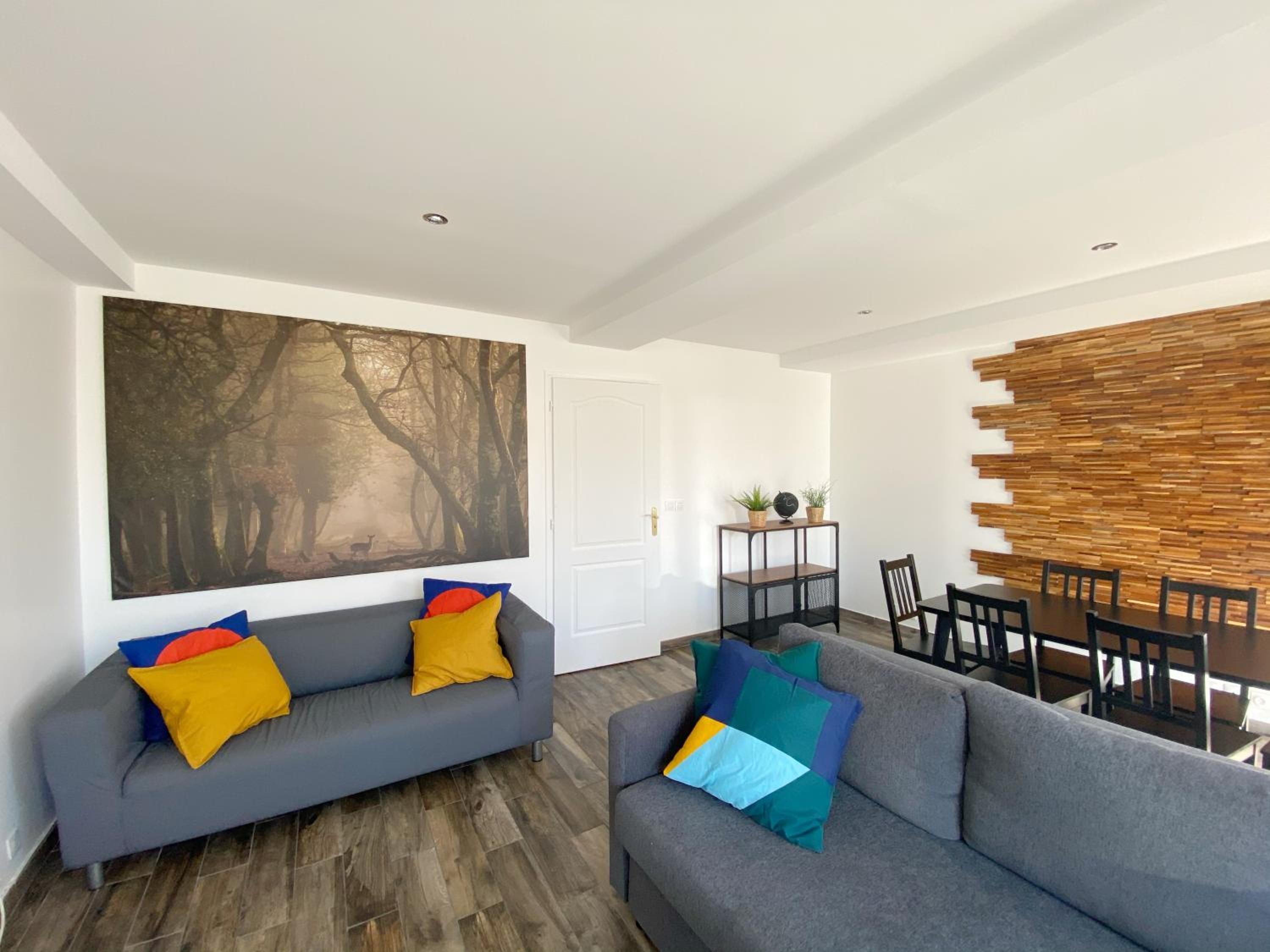 22 CHIC & COSY GRAND APPART 92m2 PARKING GRATUIT HYPERCENTRE NETFLIX