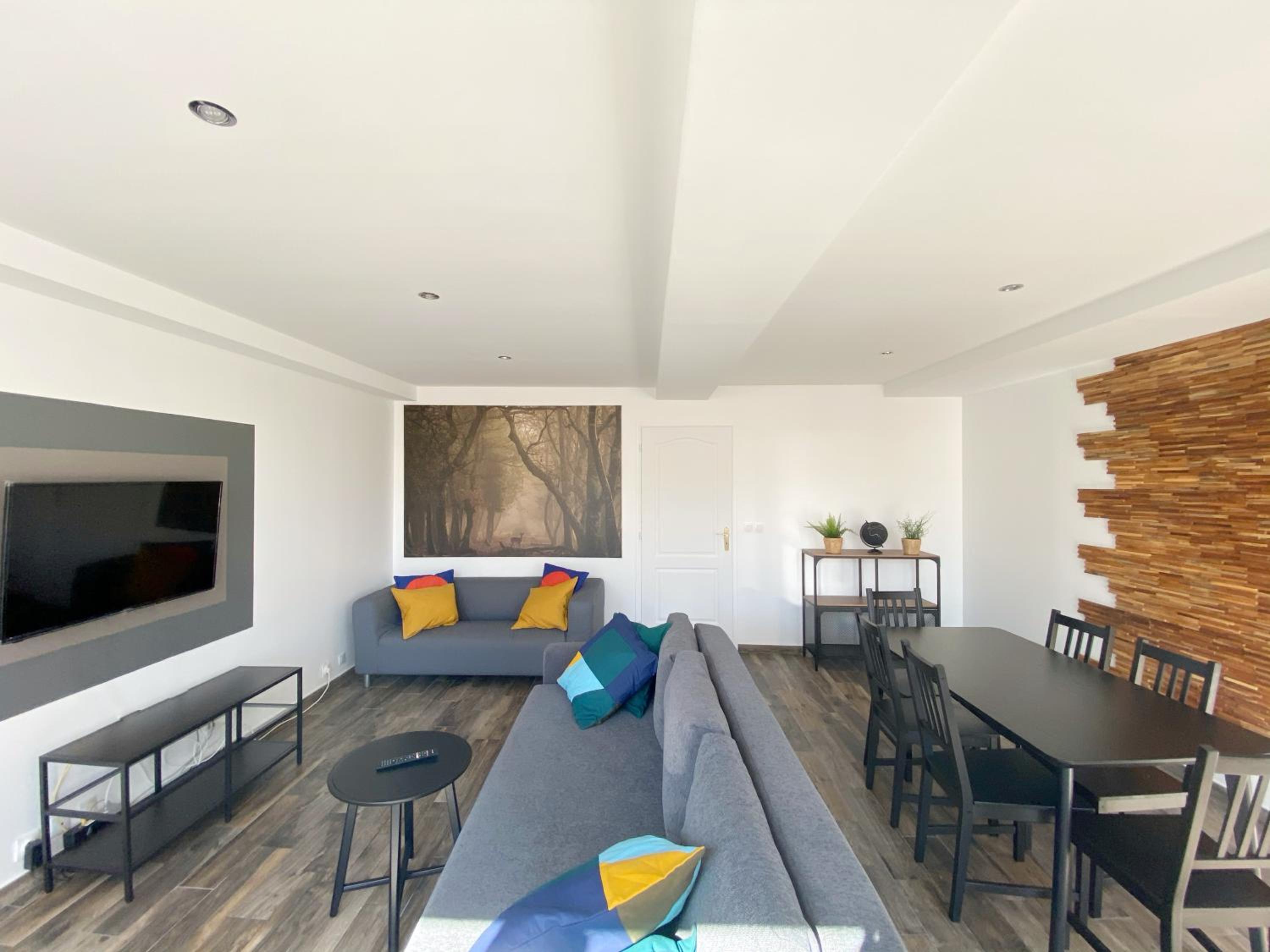 22 CHIC & COSY GRAND APPART 92m2 PARKING GRATUIT HYPERCENTRE NETFLIX