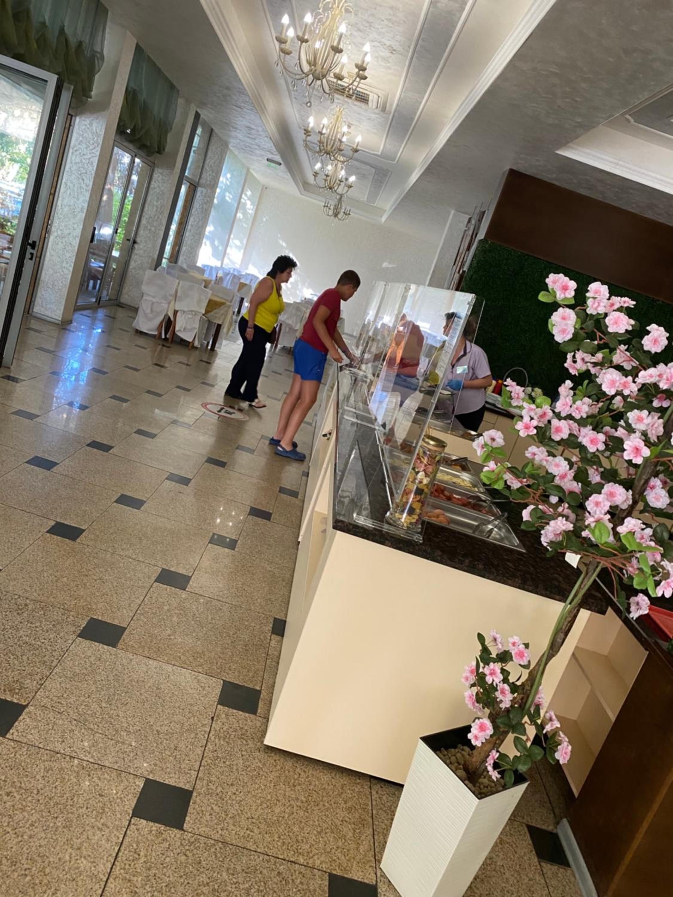hotel reception