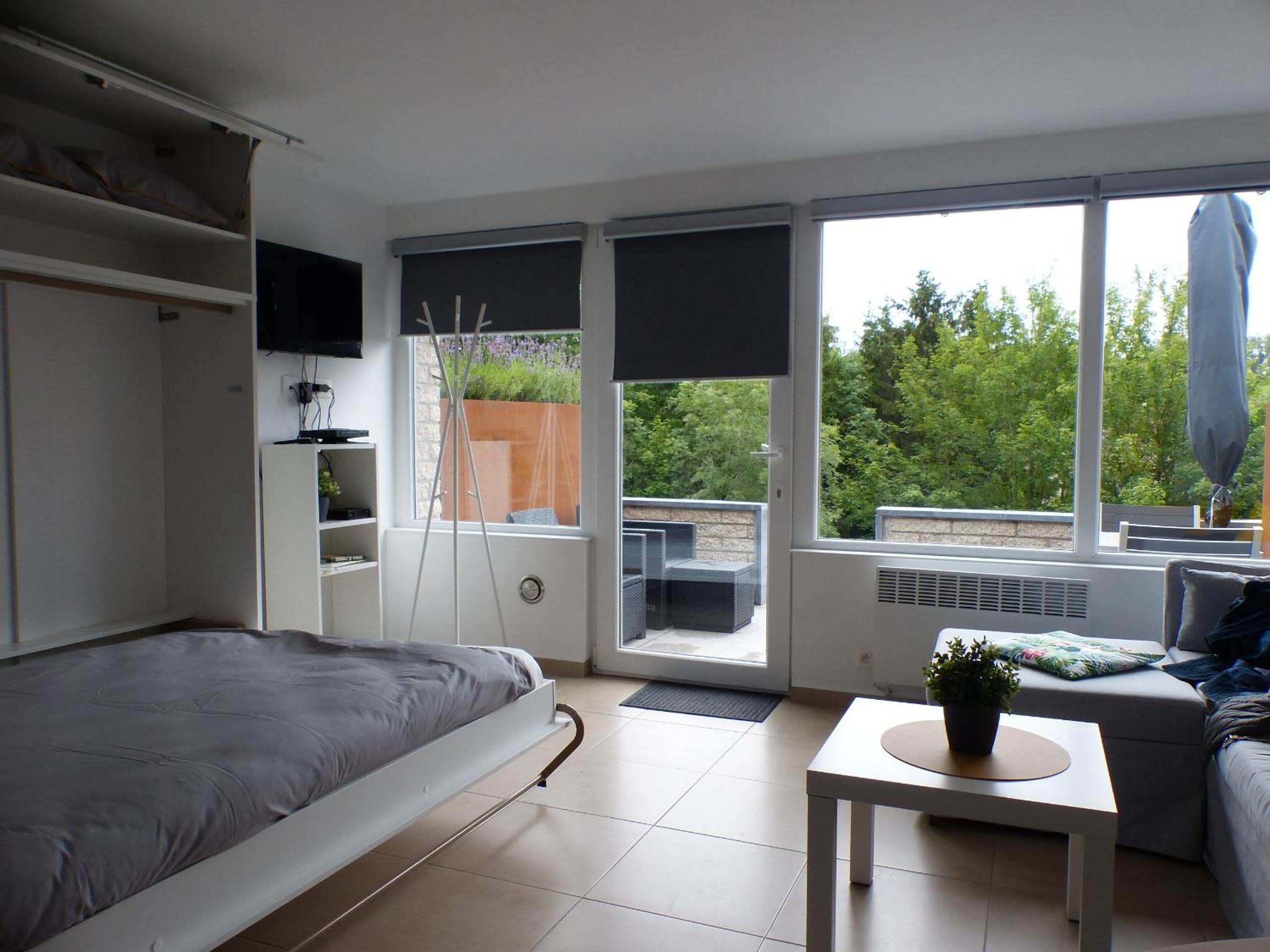 Les terrasses de Malmedy Studio 333 Yellow Grey