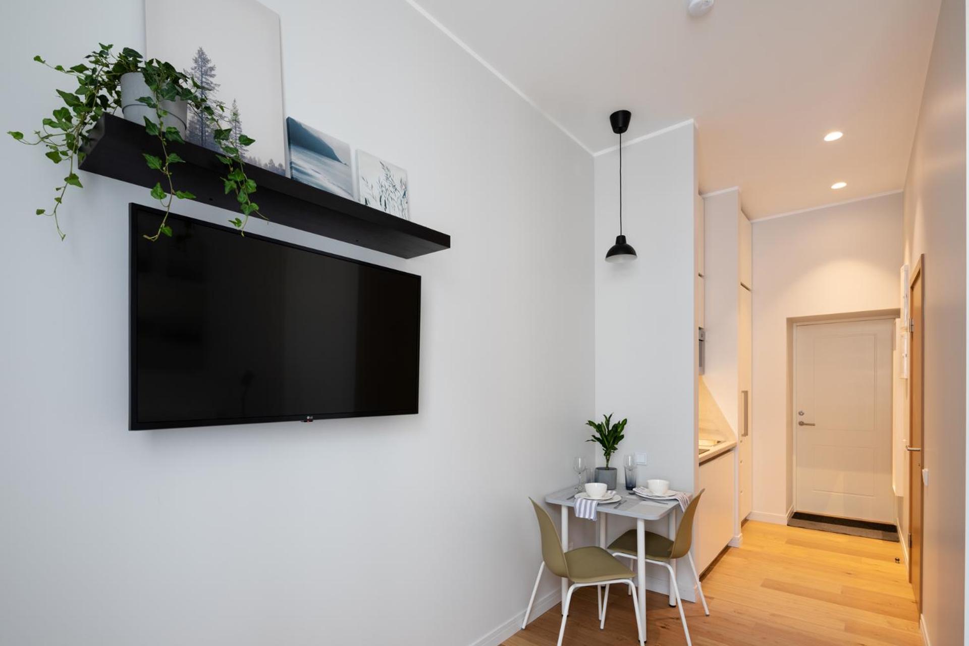 Modern Design Studio Apartment In Riga Center view 2