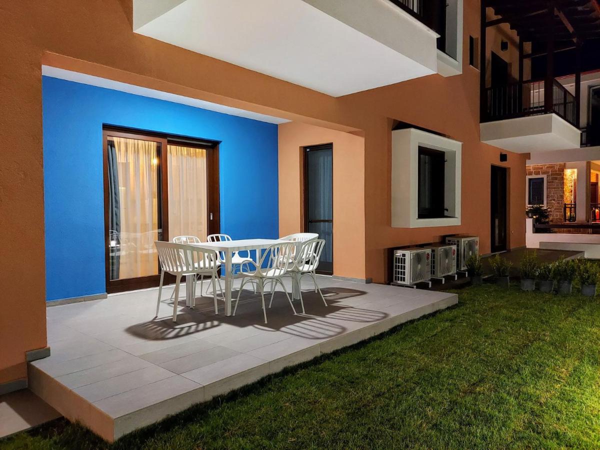 outdoor BBQ area