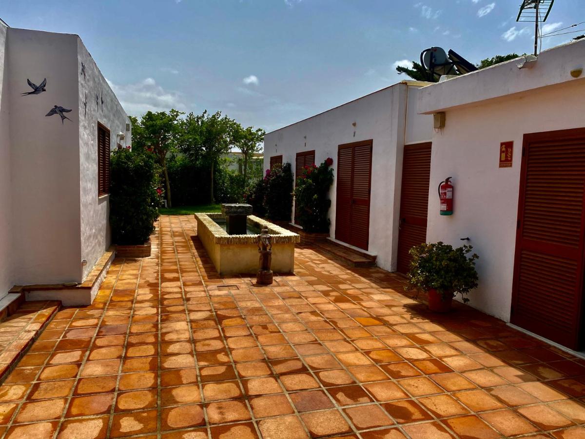 outdoor BBQ area