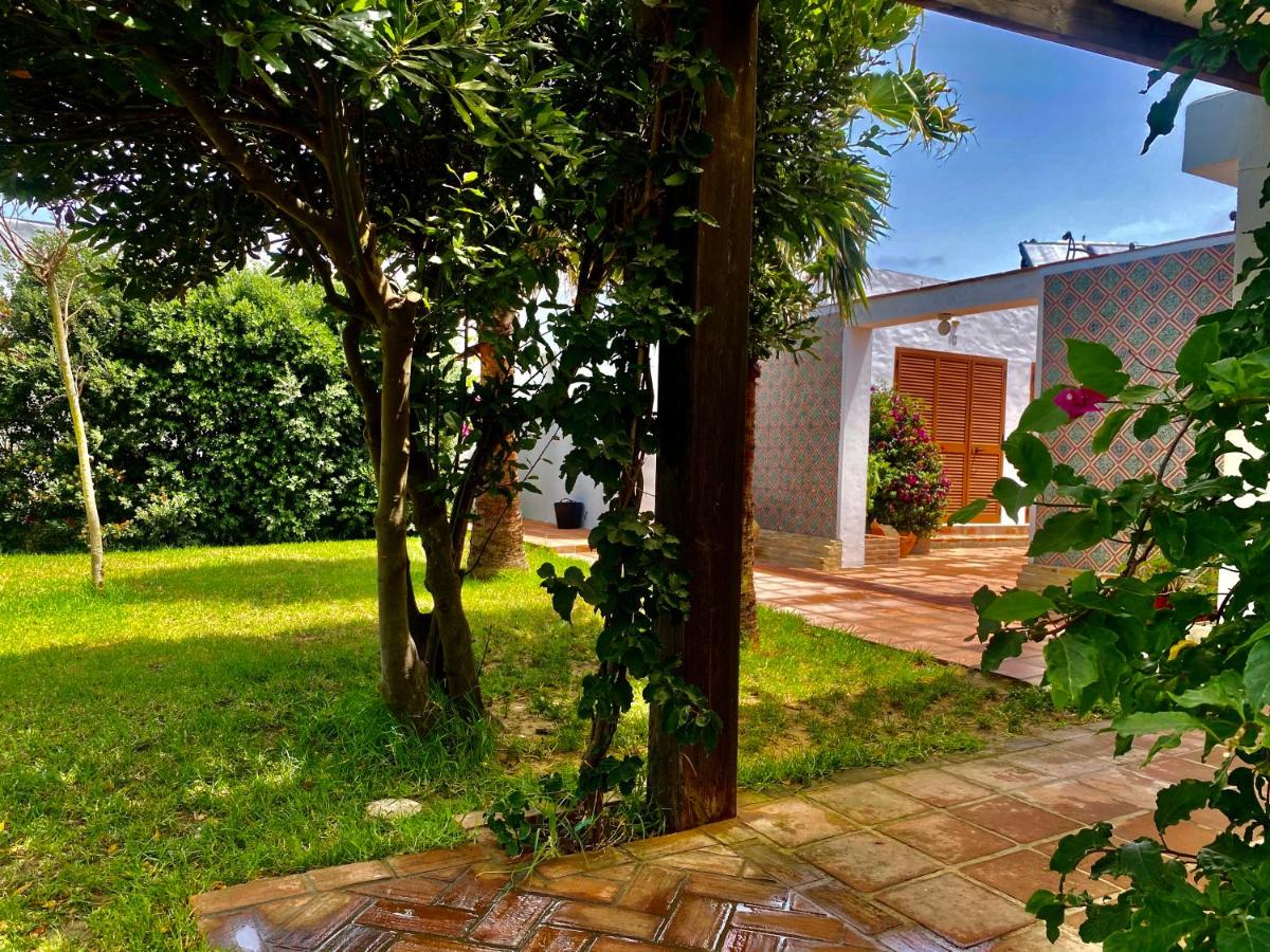 outdoor BBQ area