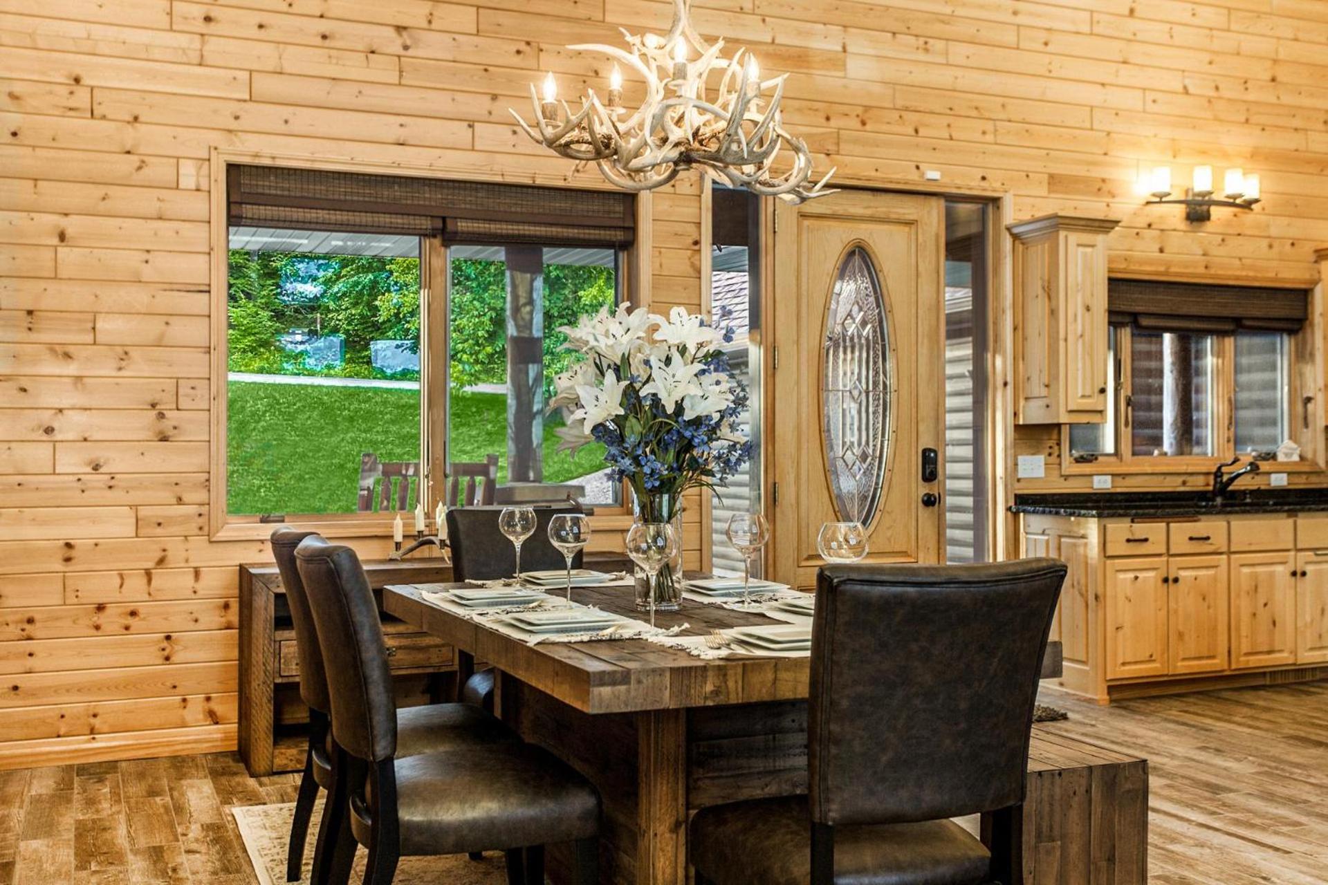 Spa Luxury in an Expansive Cabin Escape! view 3