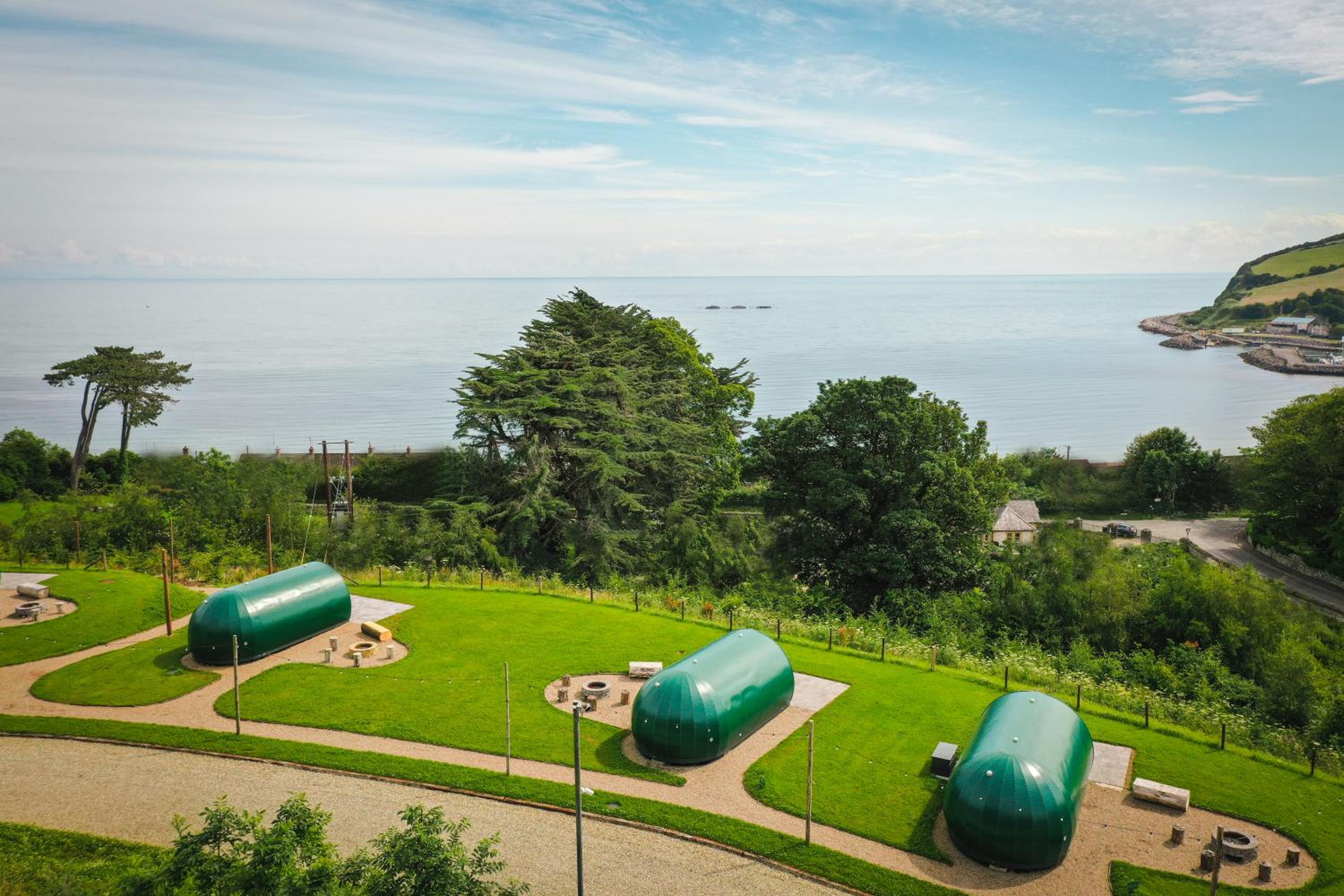 Glenarm Castle Ocean View Pods view 5